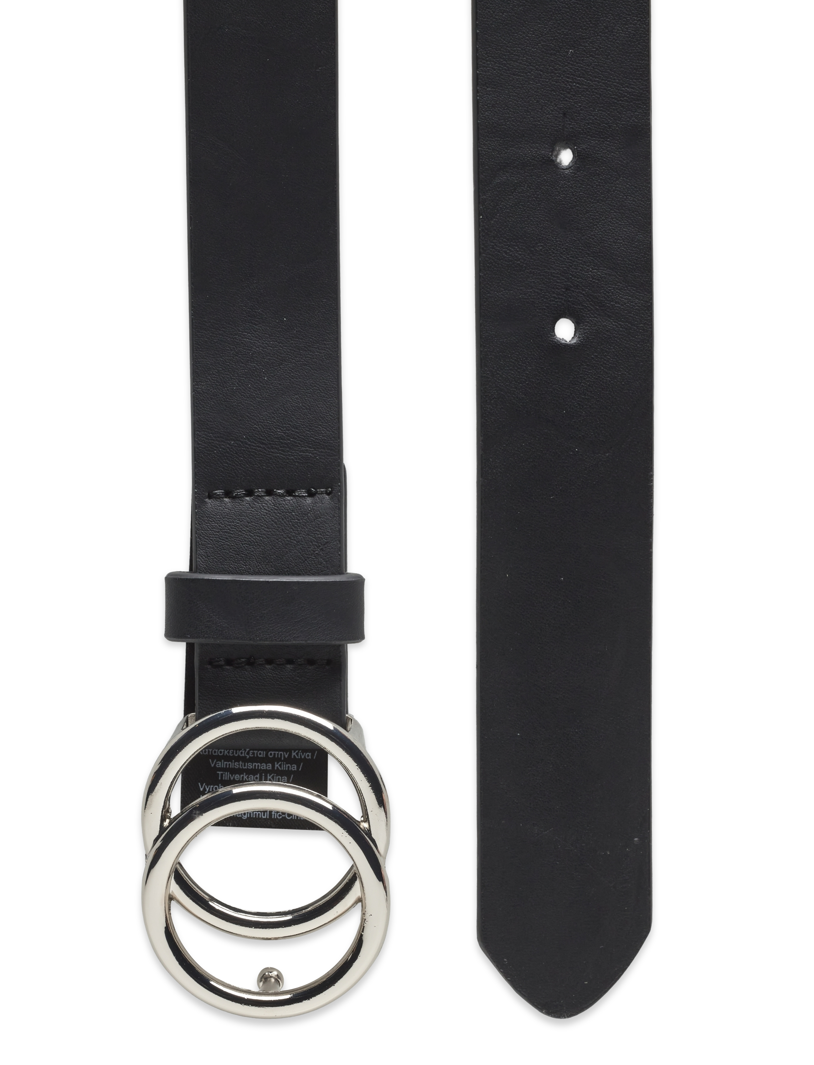 ONLY - ONLRASMI FAUX LEATHER JEANS BELT NOOS - igapäevased vööd - black - 2