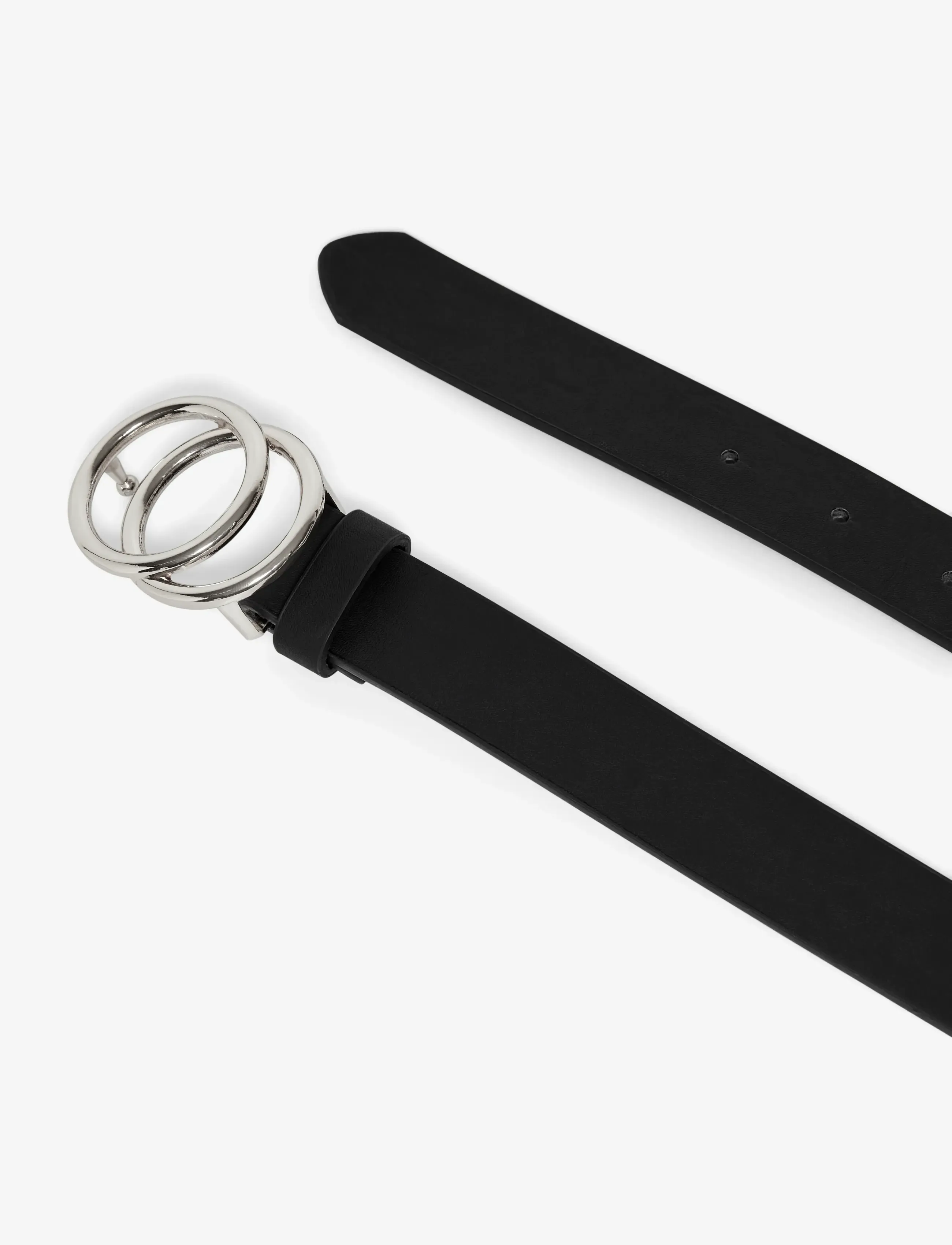 ONLY - ONLRASMI FAUX LEATHER JEANS BELT NOOS - igapäevased vööd - black - 3