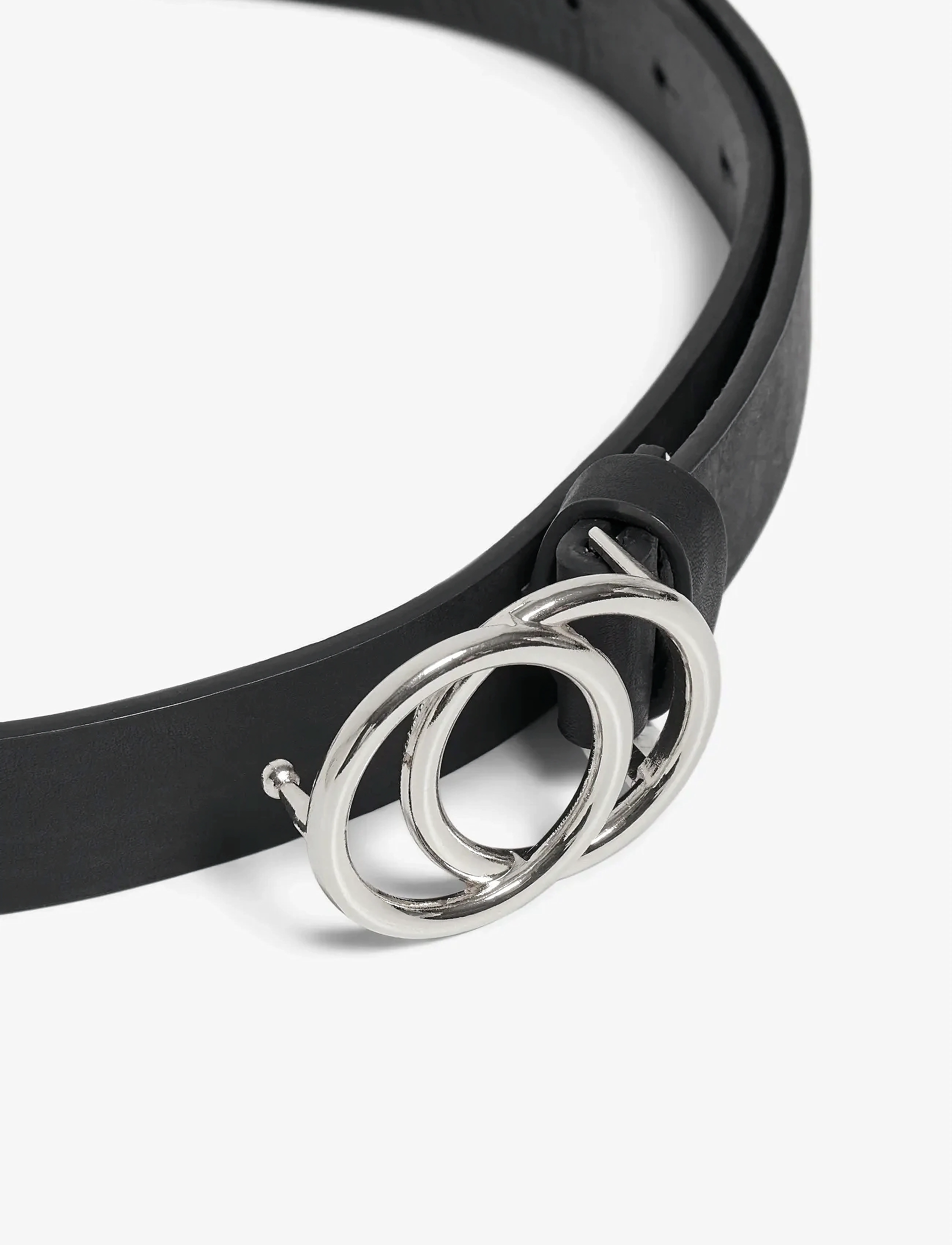 ONLY - ONLRASMI FAUX LEATHER JEANS BELT NOOS - igapäevased vööd - black - 4