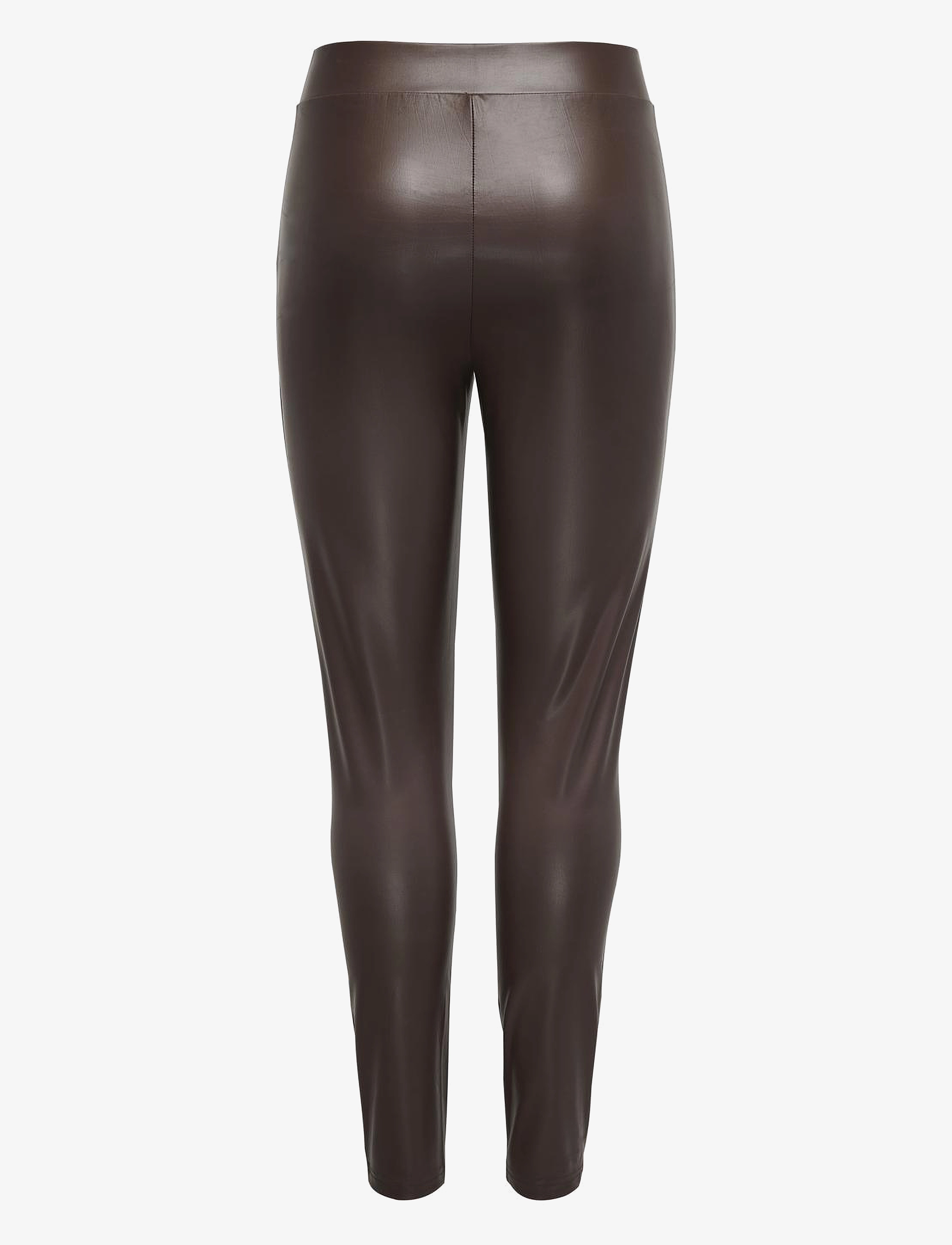 ONLY - ONLCOOL COATED LEGGING NOOS JRS - laveste priser - chicory coffee - 2