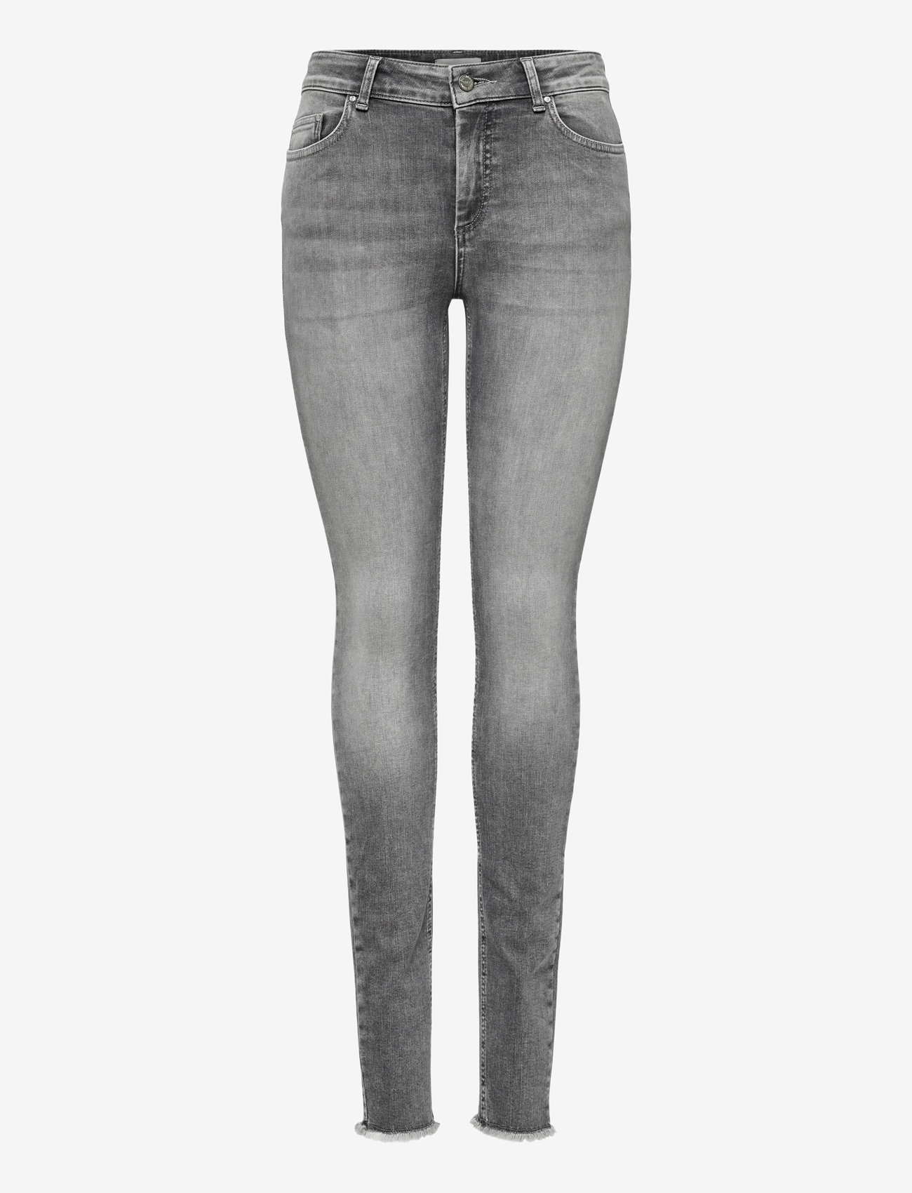 ONLY - ONLBLUSH MID SK ANK RW DNM REA0918 NOOS - skinny jeans - grey denim - 1
