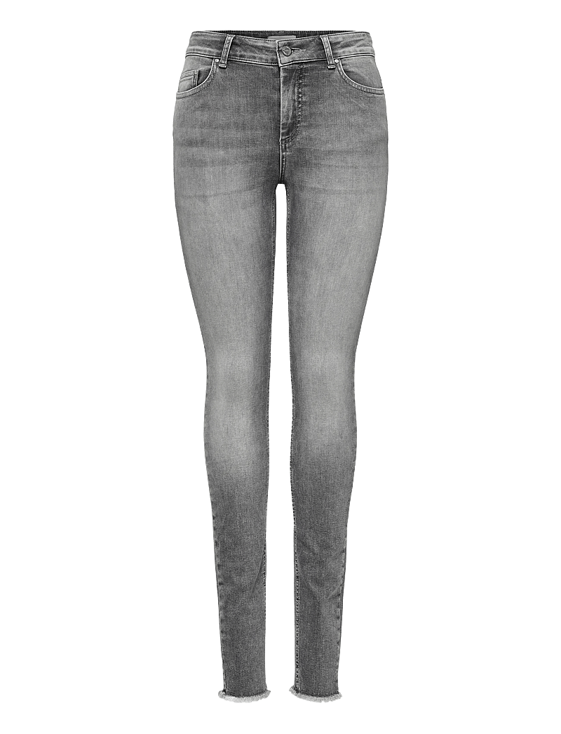ONLY - ONLBLUSH MID SK ANK RW DNM REA0918 NOOS - skinny jeans - grey denim - 1
