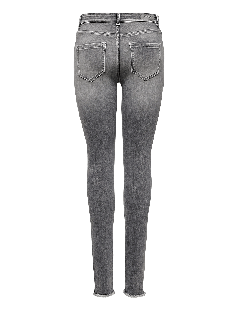 ONLY - ONLBLUSH MID SK ANK RW DNM REA0918 NOOS - skinny jeans - grey denim - 2