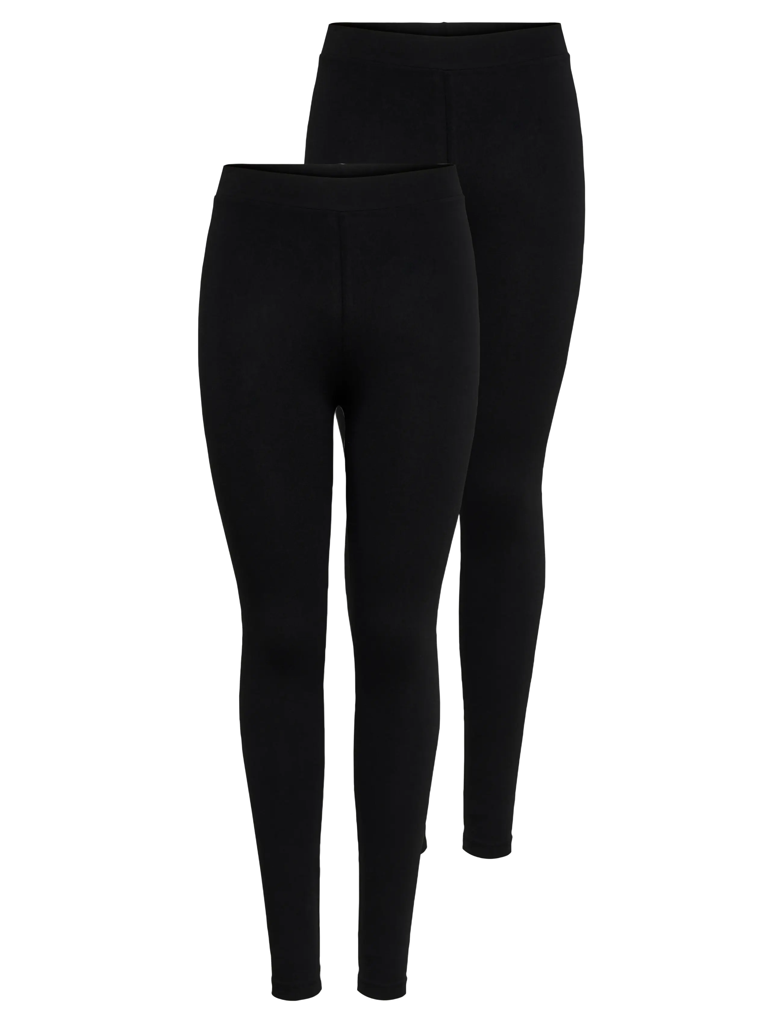 ONLY Onllive Love New Legging 2Pack Noos Schwarz - XS - Damen