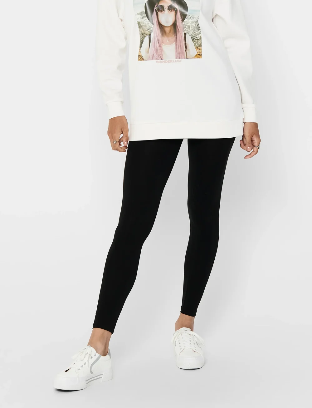 ONLY - ONLLIVE LOVE NEW LEGGING 2PACK NOOS - retuusid - black - 0