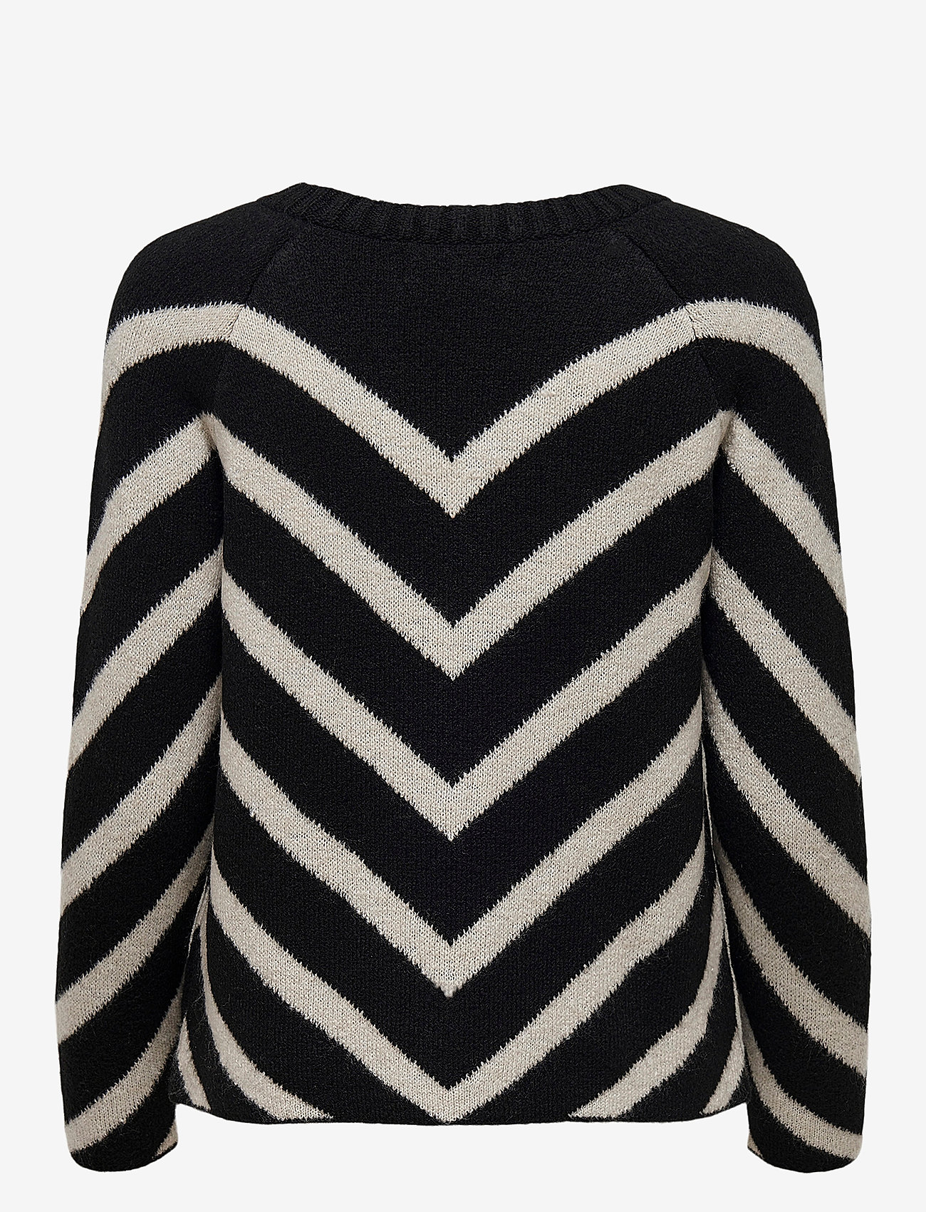 ONLY - ONLELIZA L/S PULLOVER KNT NOOS - striktrøjer - black - 2