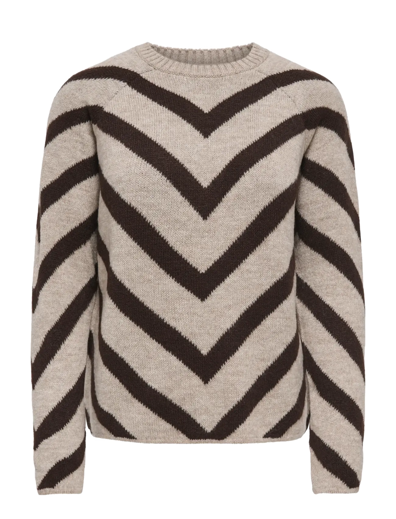 ONLY ONLELIZA L/S PULLOVER KNT NOOS - Only - STRING / beige