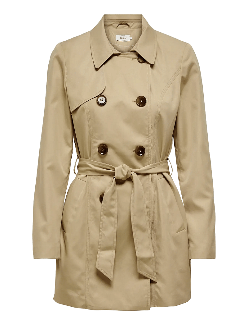 ONLY - ONLVALERIE TRENCHCOAT OTW - trenchcoats - ginger root - 1