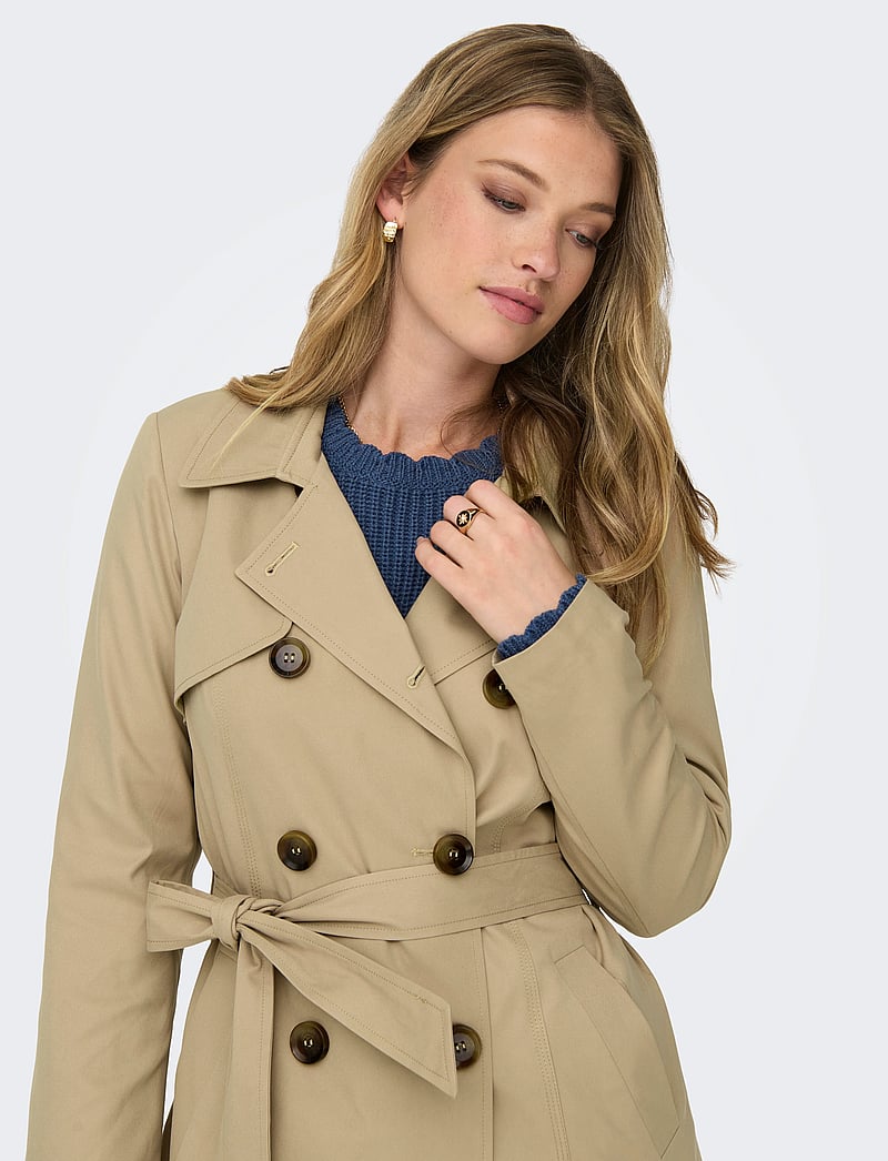 ONLY - ONLVALERIE TRENCHCOAT OTW - trenchcoats - ginger root - 5