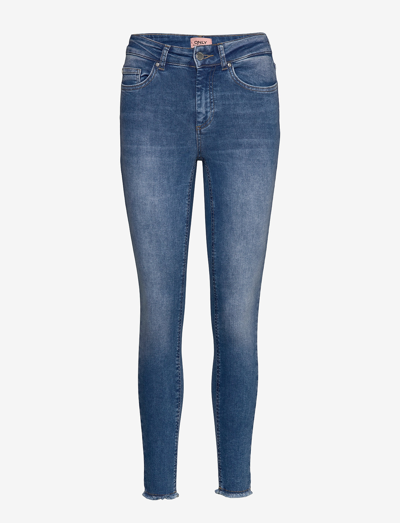 ONLY - ONLBLUSH MIDSK ANK RW REA12187 NOOS - skinny jeans - medium blue denim - 0