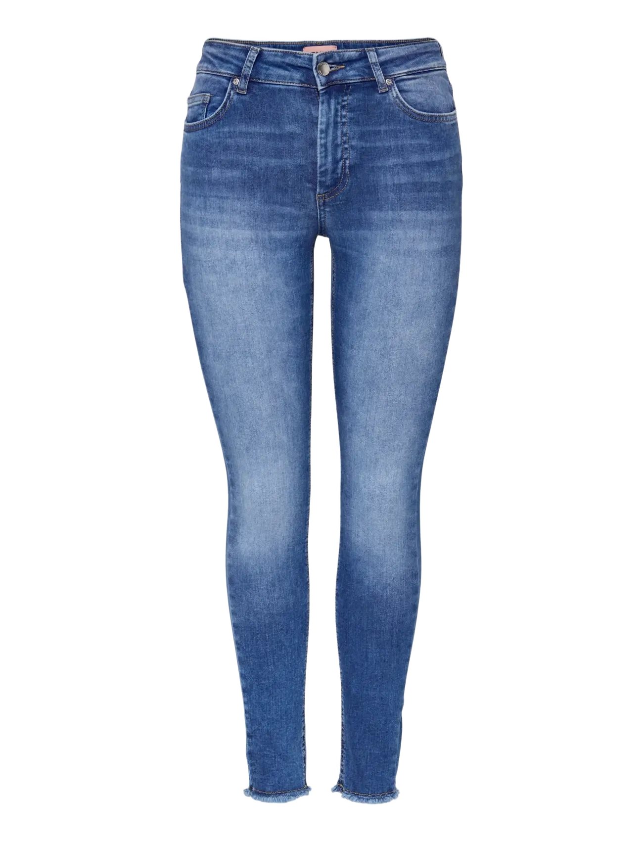 ONLY ONLBLUSH MID SK ANK RW DNM REA12187 NOOS - Jeans - MEDIUM BLUE DENIM / blue
