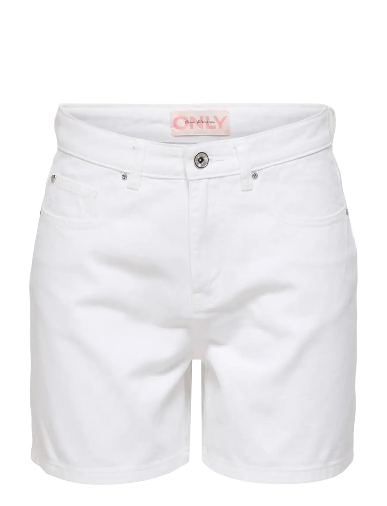 ONLY ONLPHINE DNM SHORTS NOOS - Shorts - WHITE DENIM / white