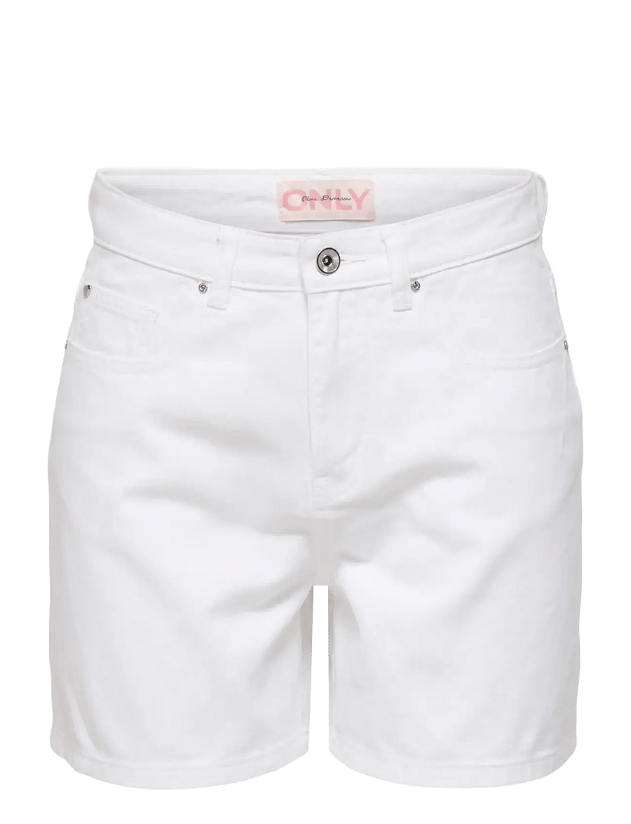 ONLY - ONLPHINE DNM SHORTS NOOS - jeansshorts - white denim - 0