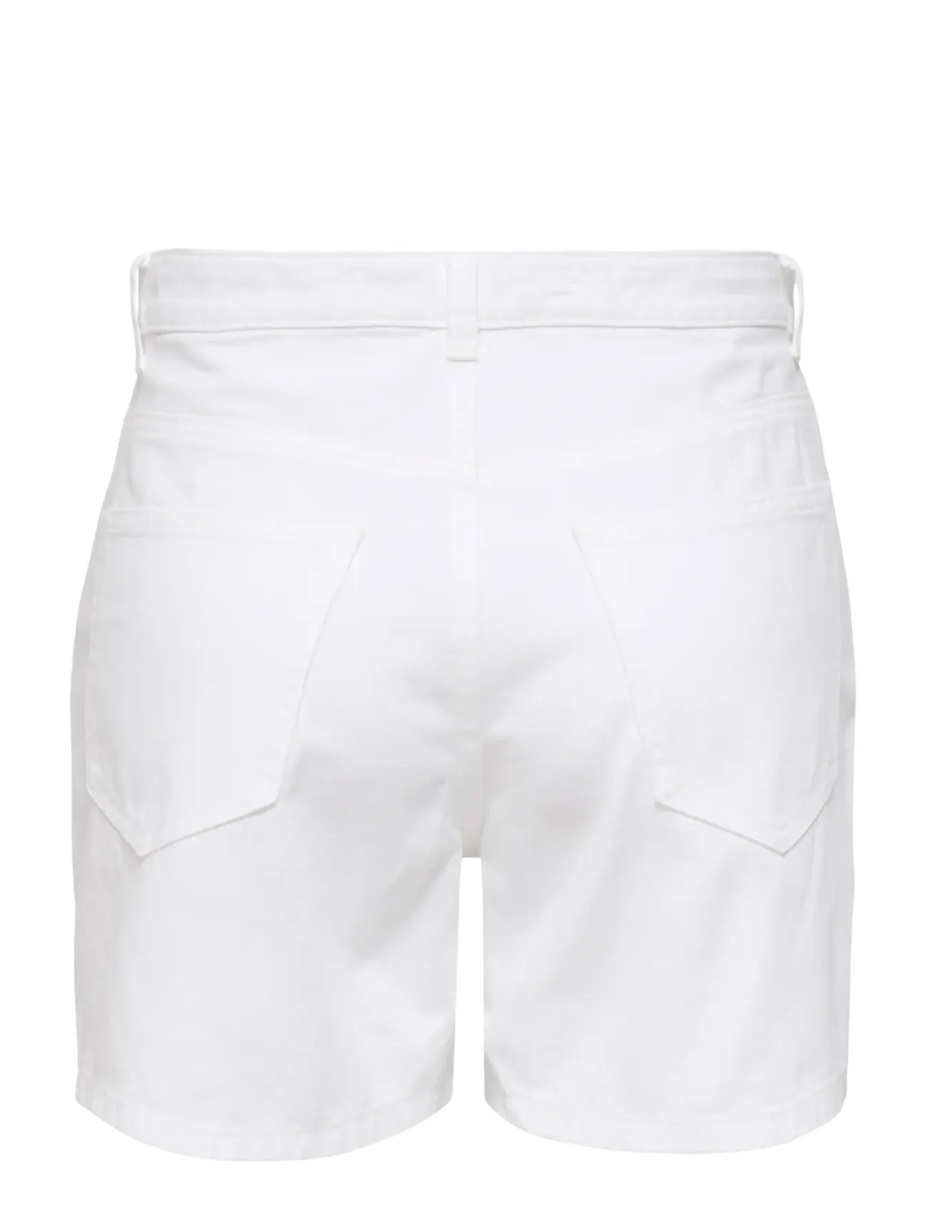 ONLY - ONLPHINE DNM SHORTS NOOS - gallastuttbuxur - white denim - 1