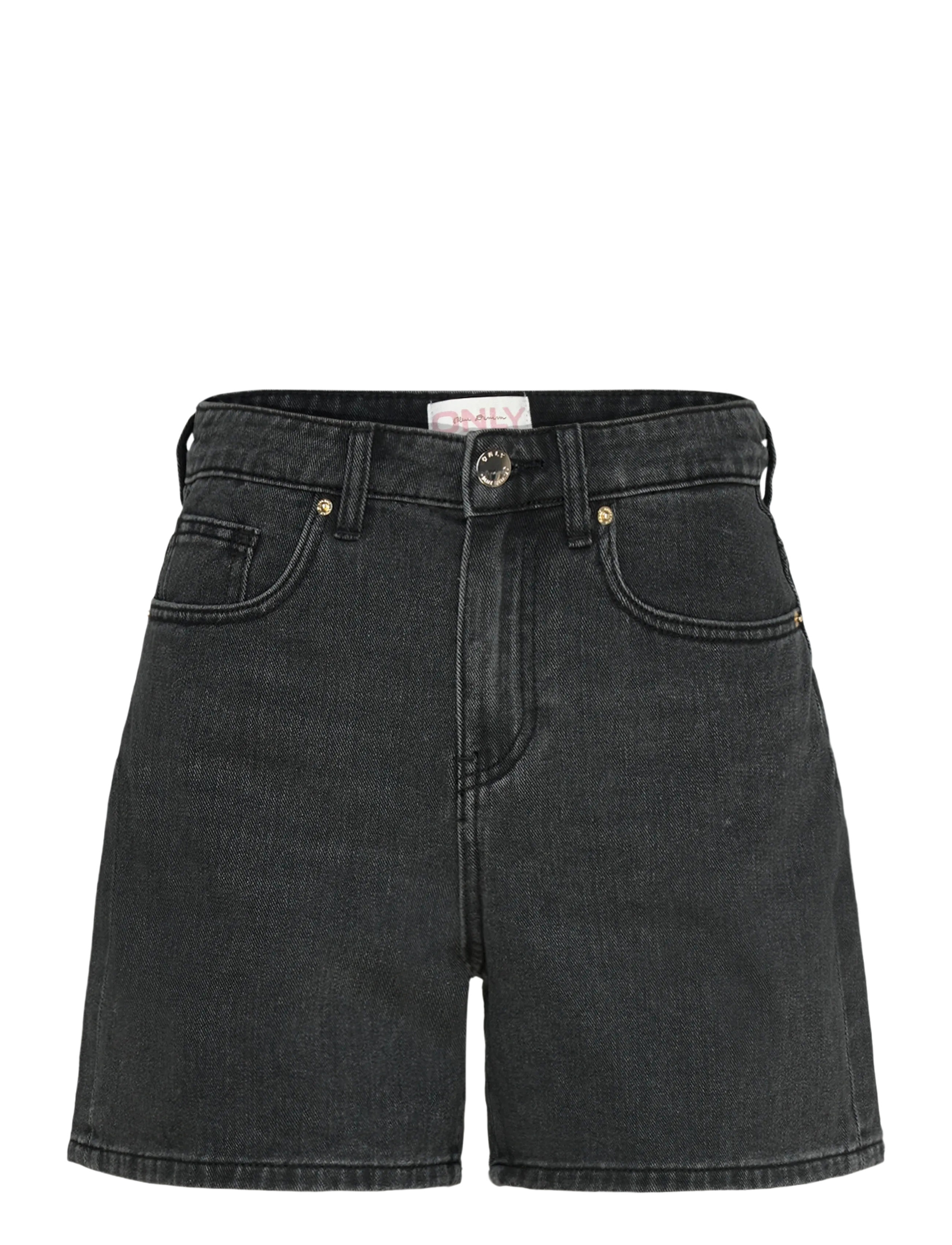 ONLY ONLPHINE DNM SHORTS MAS0003 NOOS - Shorts - BLACK DENIM / black