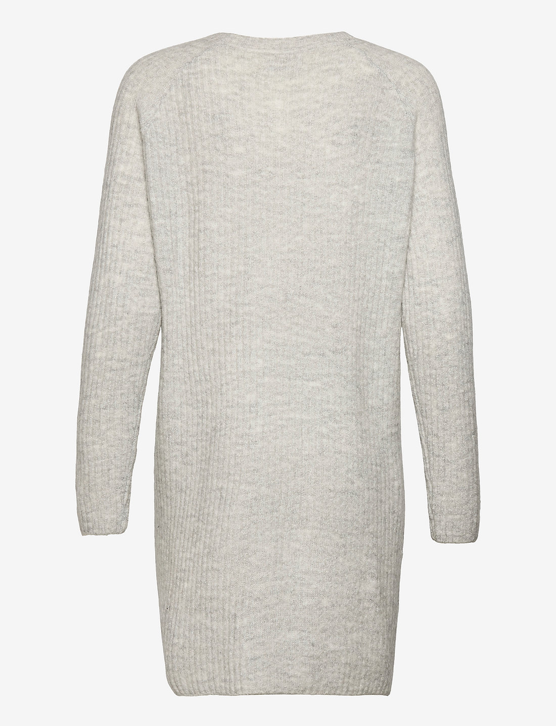 ONLY - ONLCAROL L/S DRESS KNT NOOS - knitted dresses - light grey melange - 1