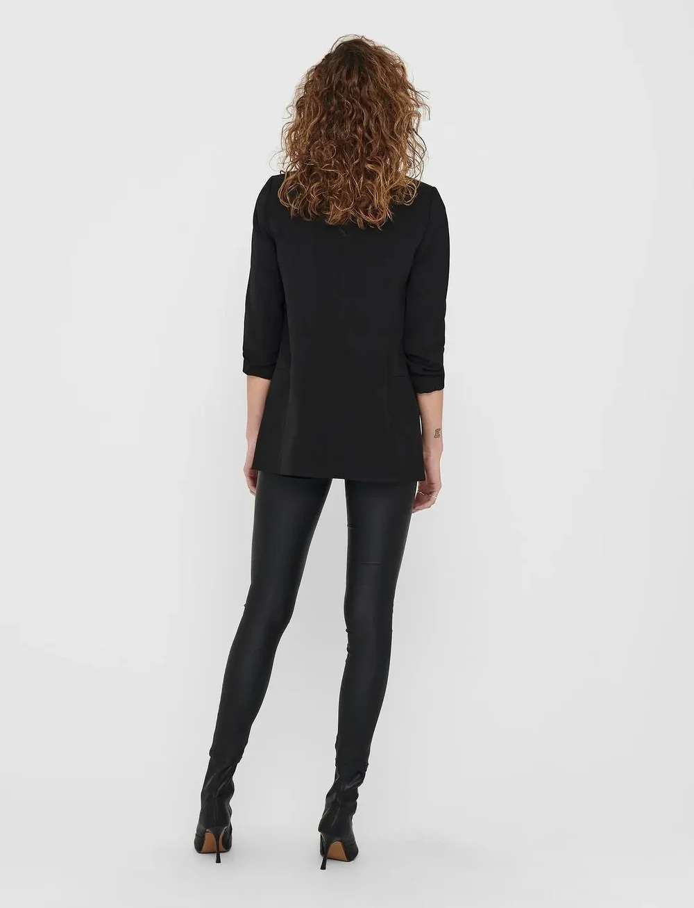 ONLY - ONLELLY 3/4 BLAZER TLR NOOS - enkeltradede blazere - black - 3