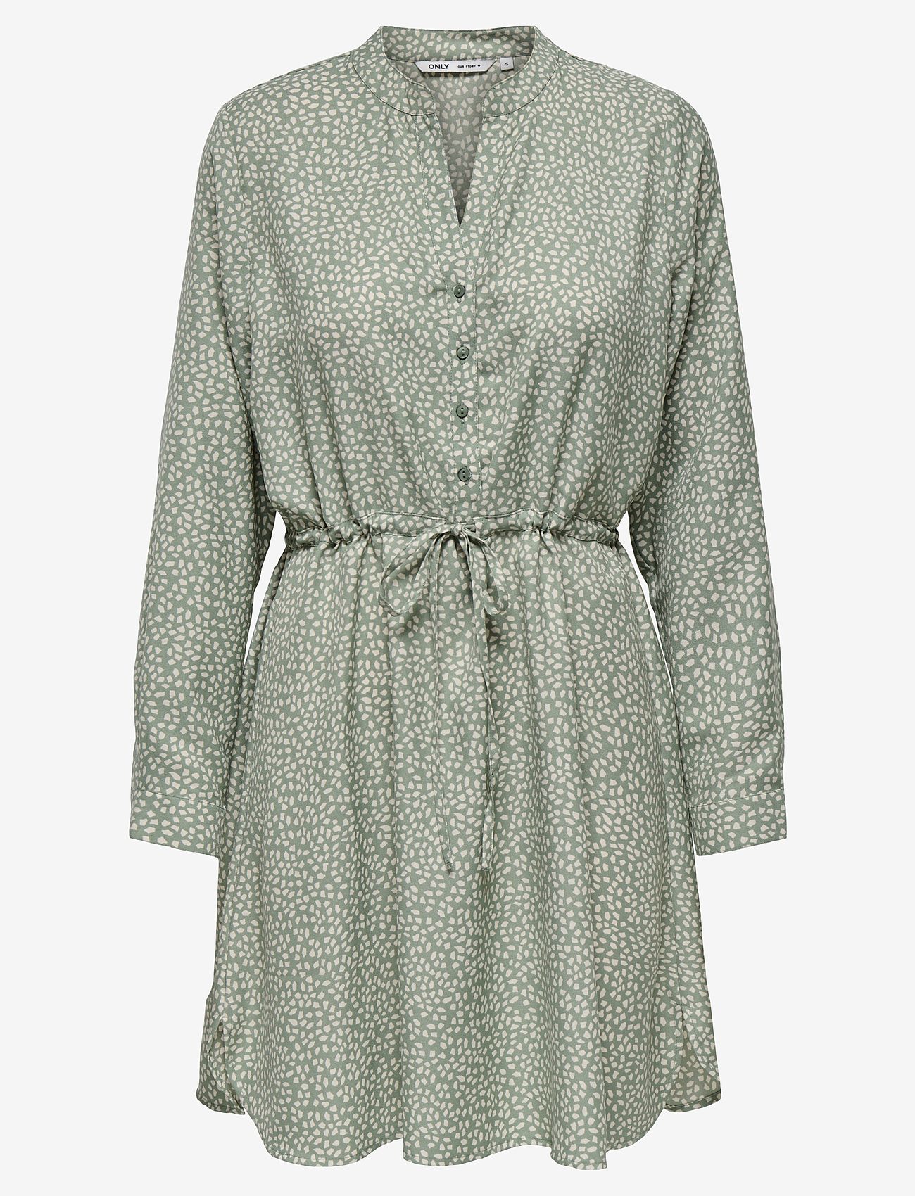 ONLY - ONLCORY LIFE L/S V-NECK TUNIC WVN NOOS - tuniki - lily pad - 1