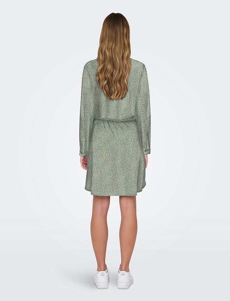 ONLY - ONLCORY LIFE L/S V-NECK TUNIC WVN NOOS - tuniki - lily pad - 3