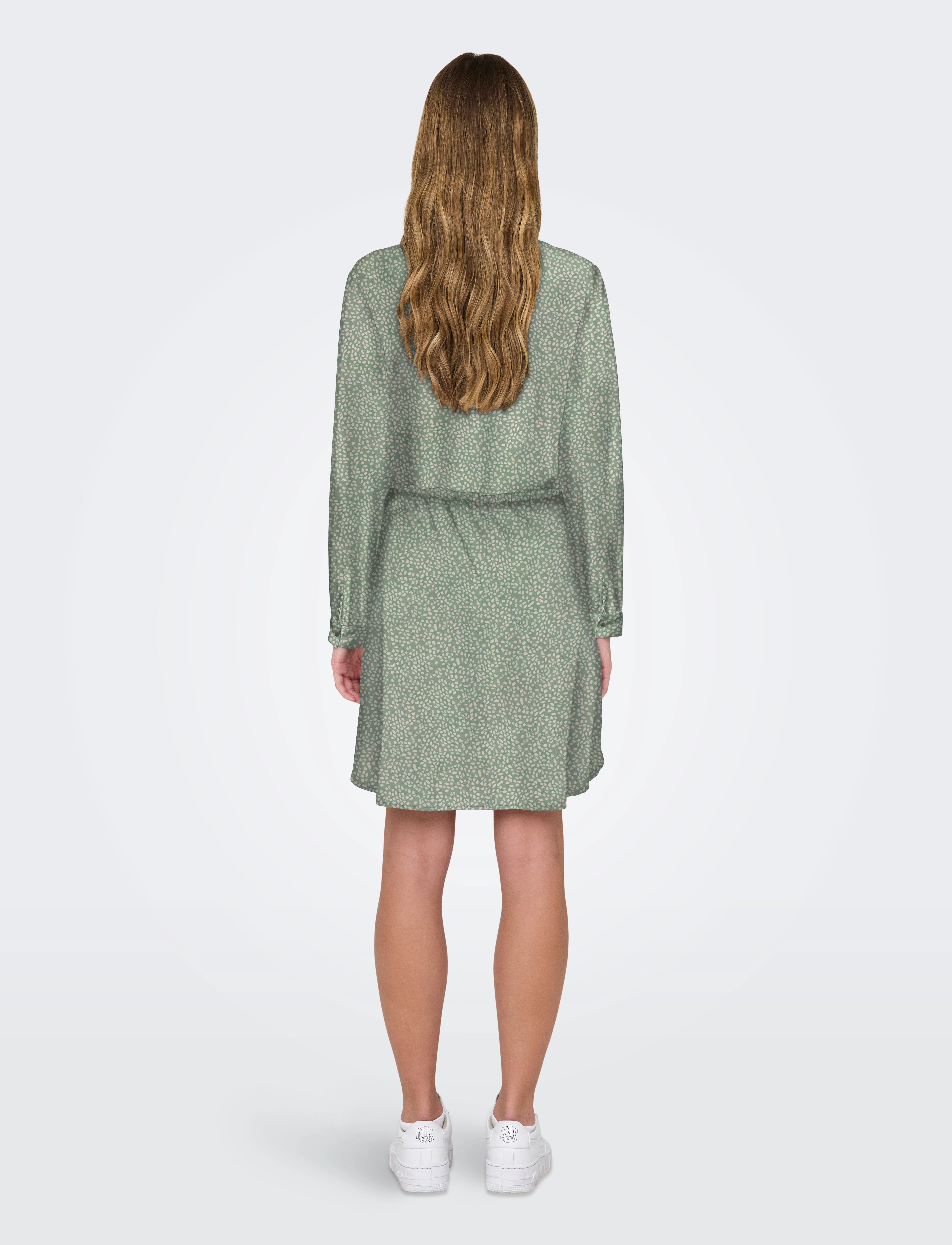 ONLY - ONLCORY LIFE L/S V-NECK TUNIC WVN NOOS - tuniken - lily pad - 3