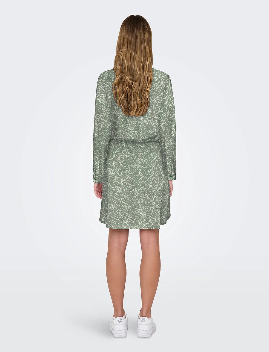 ONLY - ONLCORY LIFE L/S V-NECK TUNIC WVN NOOS - tuniken - lily pad - 3