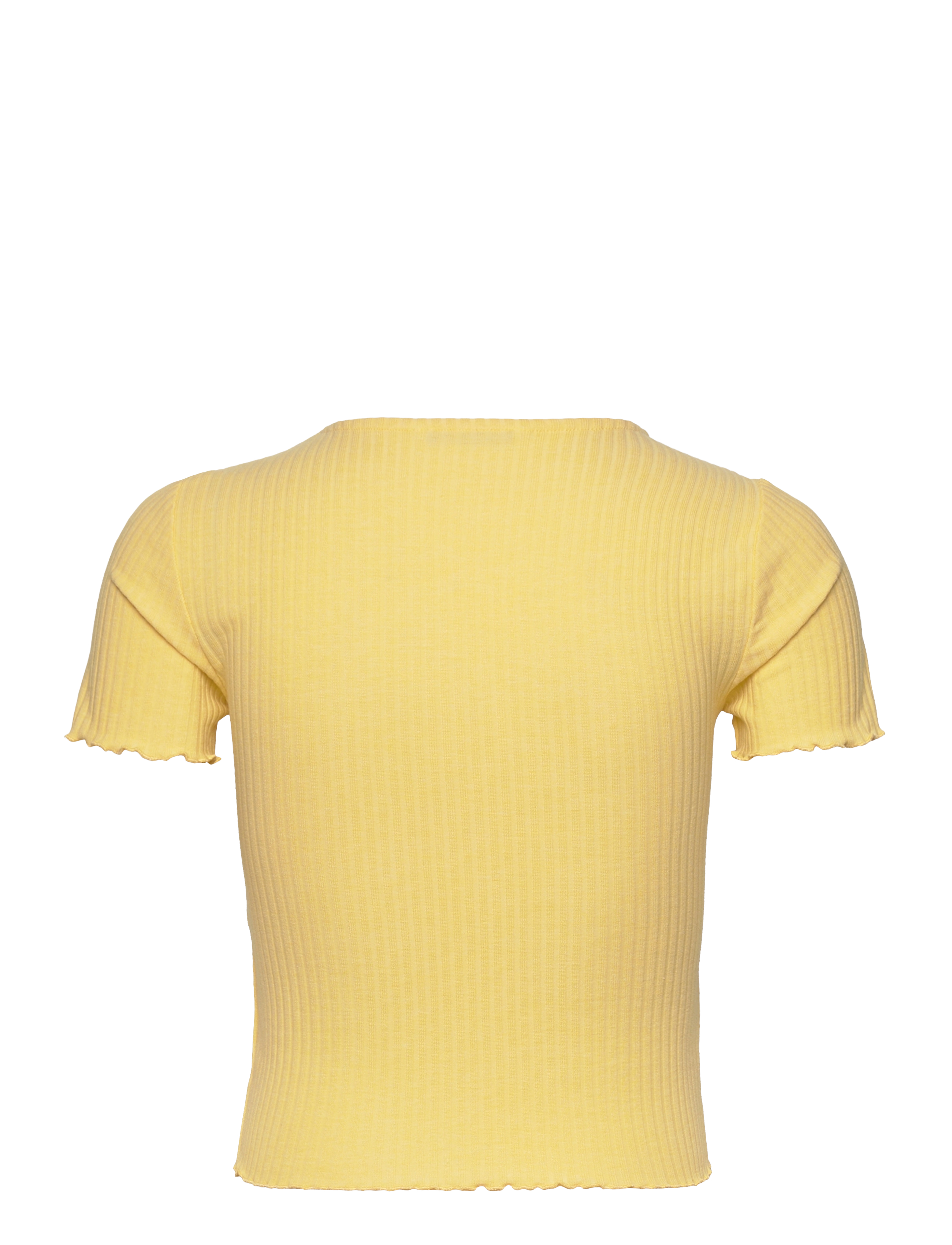 ONLY - ONLEMMA S/S SHORT TOP NOOS JRS - efterårstøj - dusky citron - 1