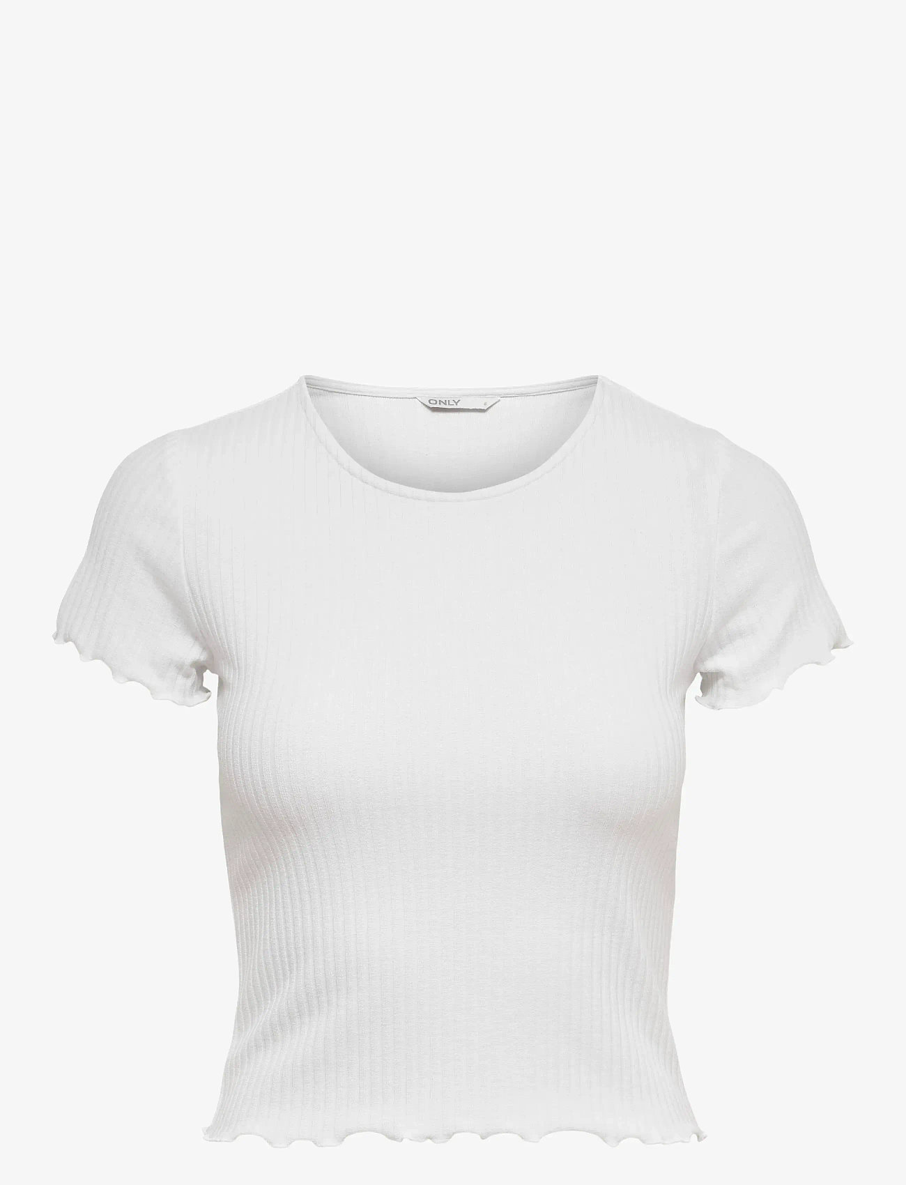 ONLY - ONLEMMA S/S SHORT TOP NOOS JRS - efterårstøj - white - 0