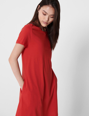 ONLY - ONLMAY LIFE S/S POCKET DRESS JRS - laveste priser - high risk red - 3