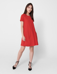 ONLY - ONLMAY LIFE S/S POCKET DRESS JRS - madalaimad hinnad - high risk red - 4