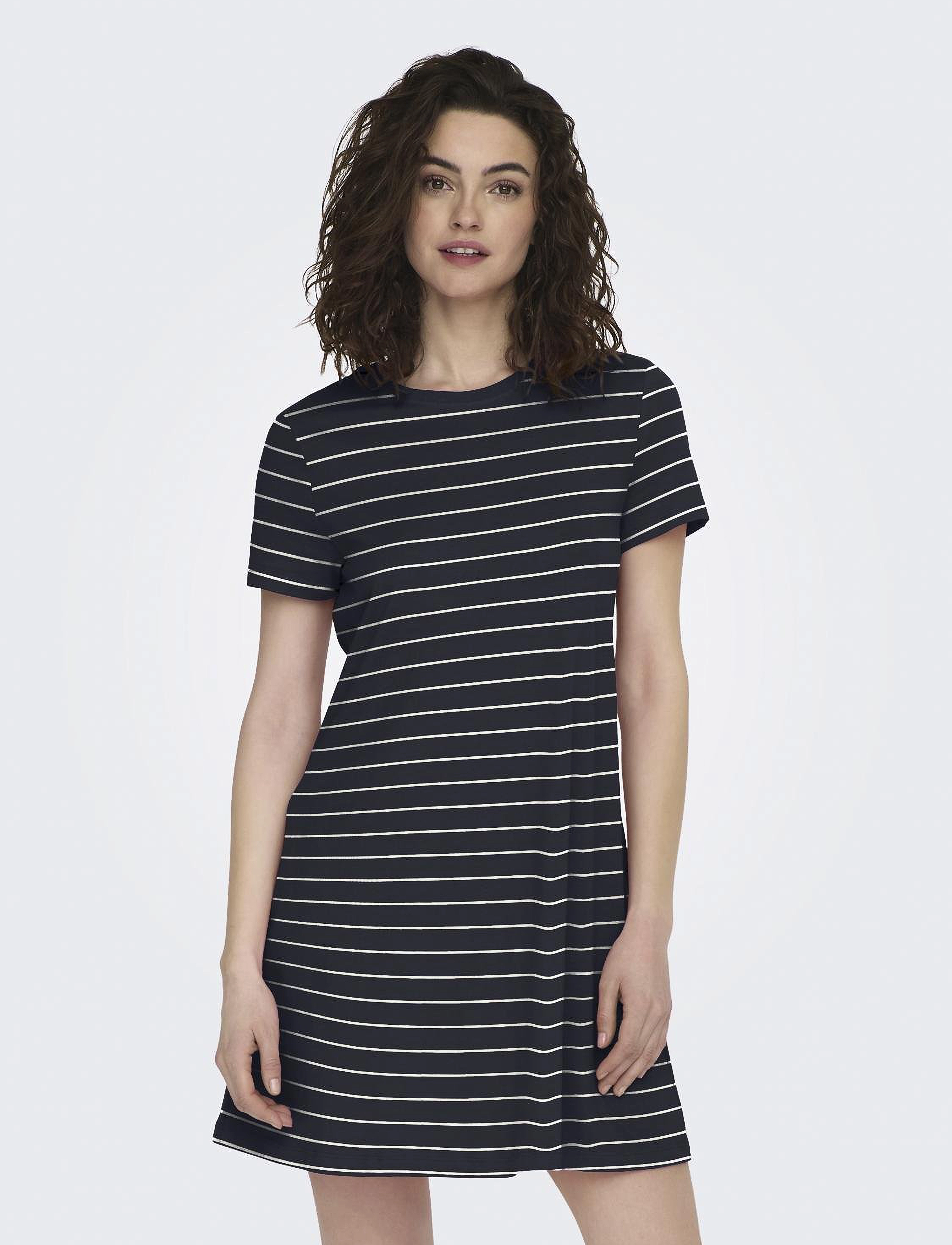 ONLY ONLMAY LIFE S/S POCKET DRESS JRS - Kleidid - NIGHT SKY / black