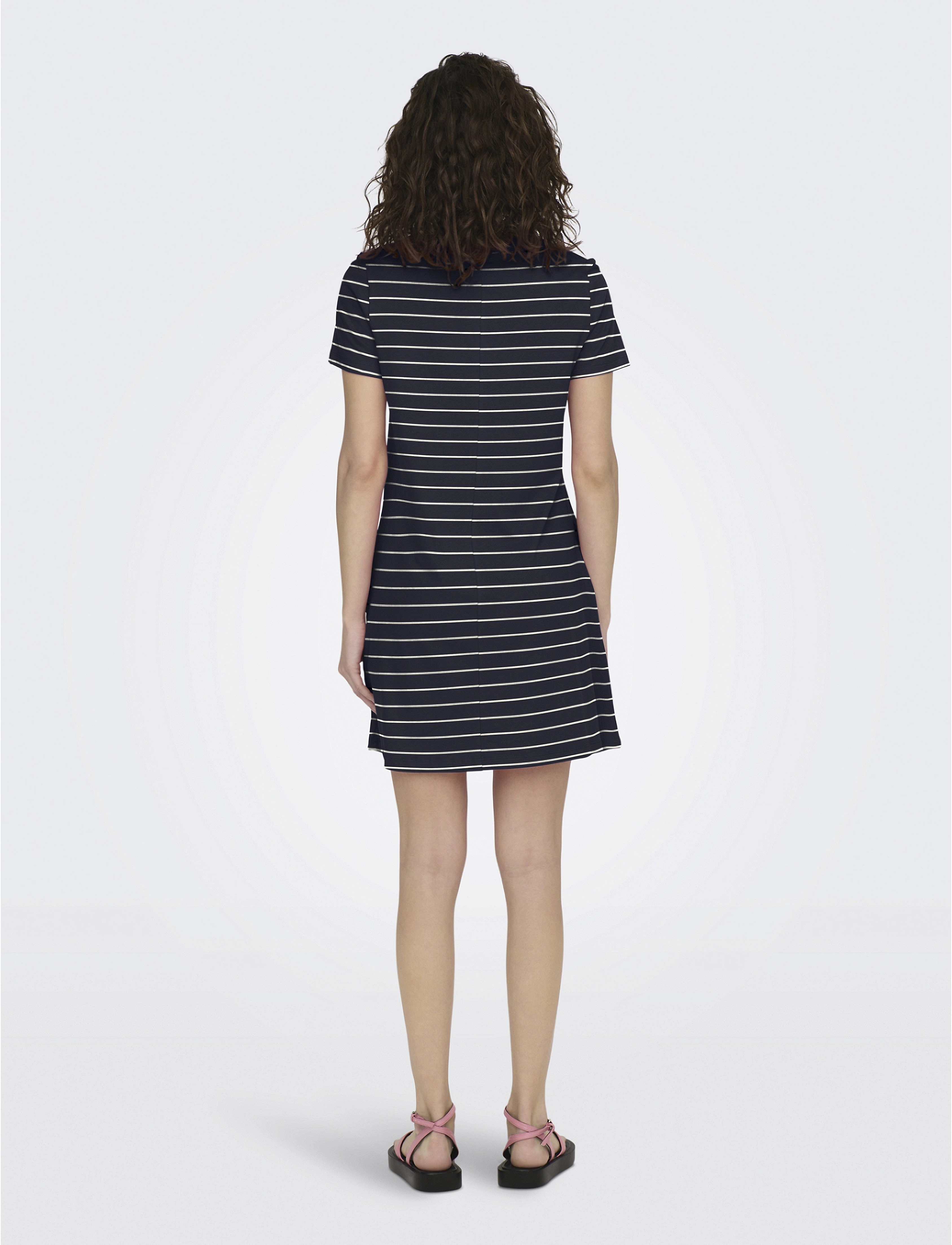 ONLY - ONLMAY LIFE S/S POCKET DRESS JRS - laveste priser - night sky - 3