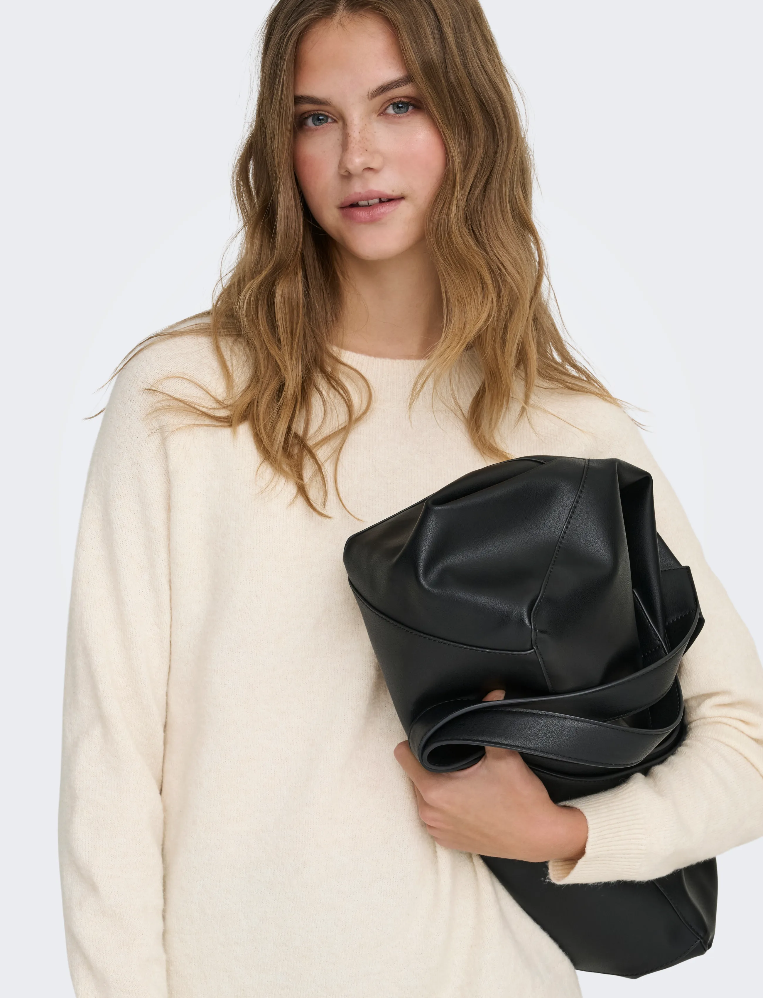ONLY ONLRICA L/S PULLOVER KNT NOOS - Geburtstag - BIRCH / cream