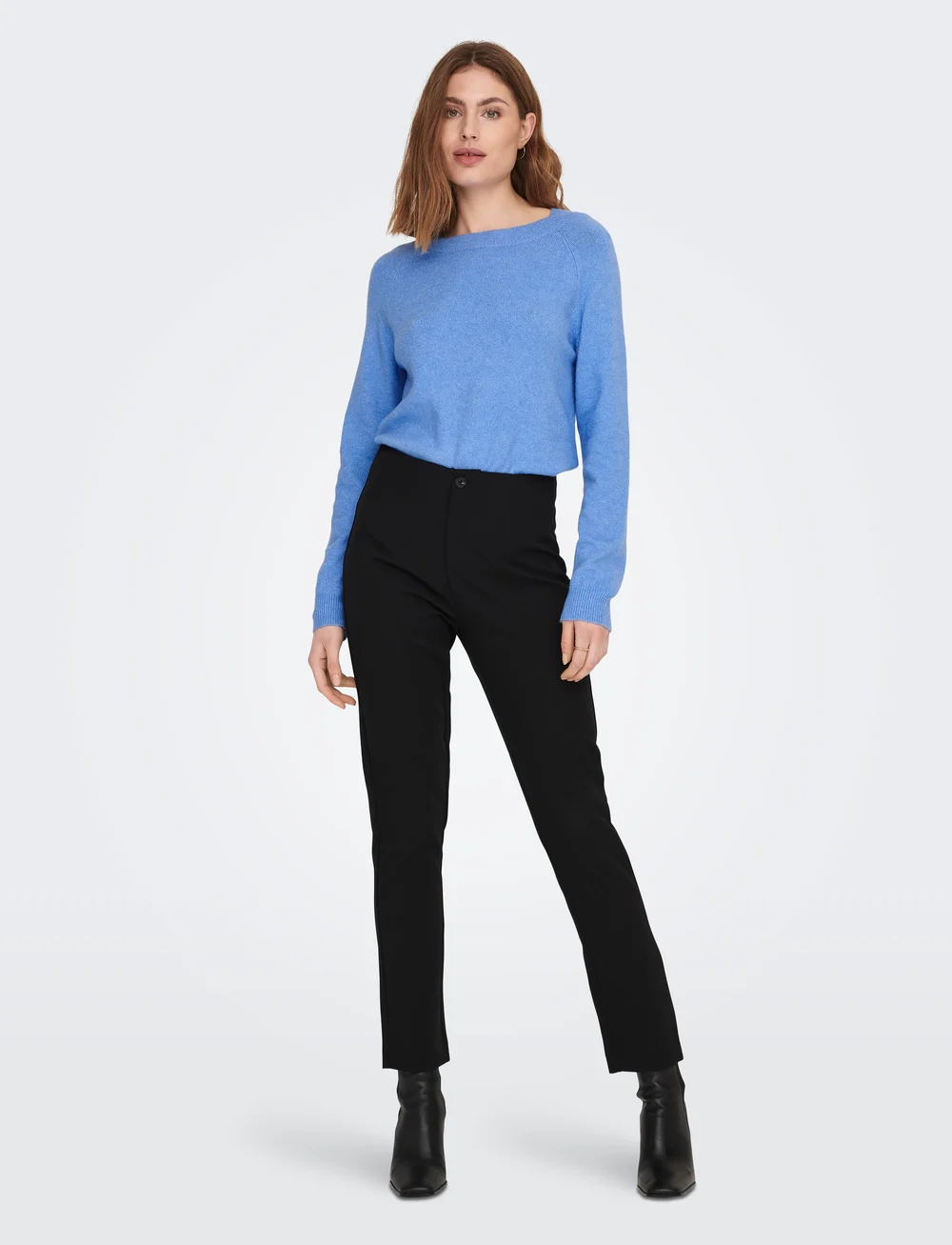 ONLY - ONLRICA LIFE L/S PULLOVER KNT NOOS - striktrøjer - provence - 4