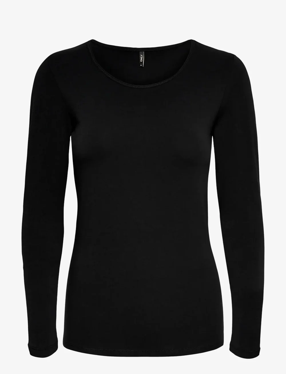 ONLY - ONLLIVE LOVE L/S ONECK TOP NOOS JRS - pikkade varrukatega alussärgid - black - 1