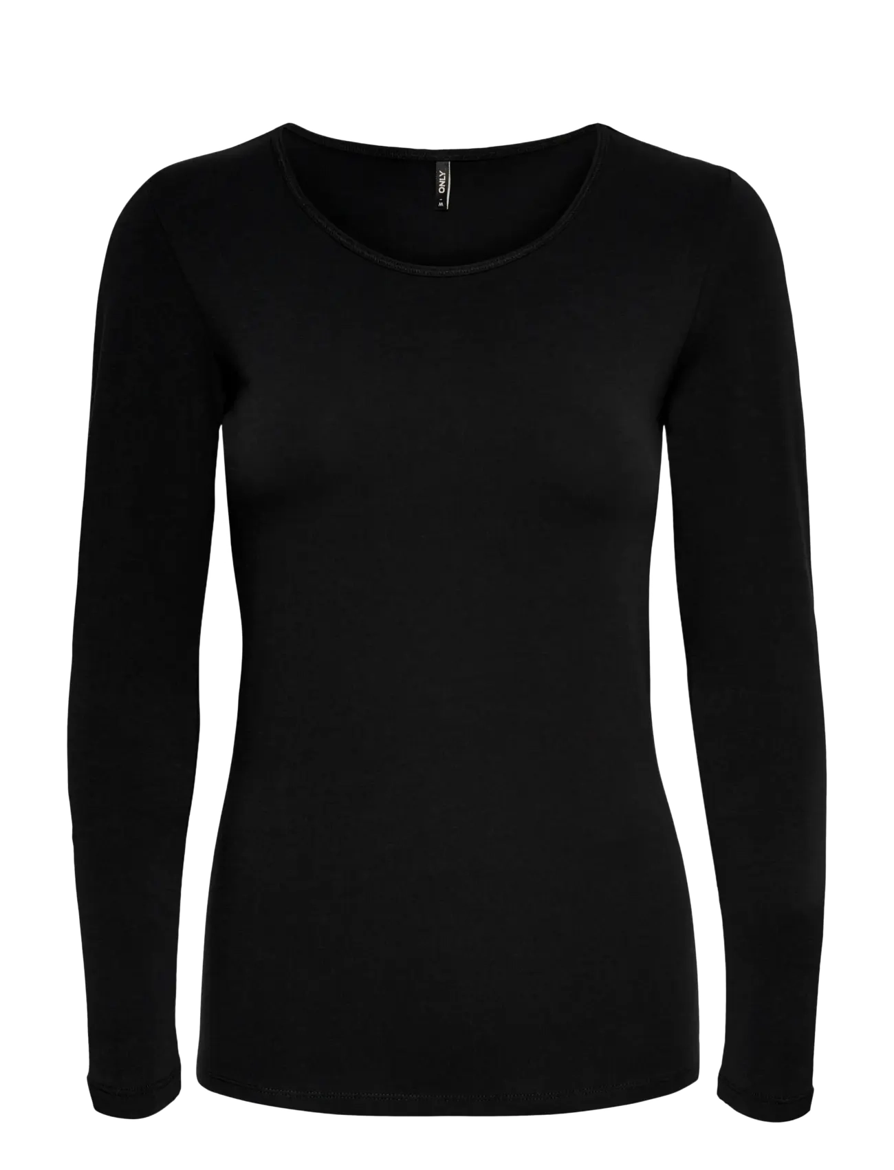 ONLY ONLLIVE LOVE L/S ONECK TOP NOOS JRS - Riided - BLACK / black