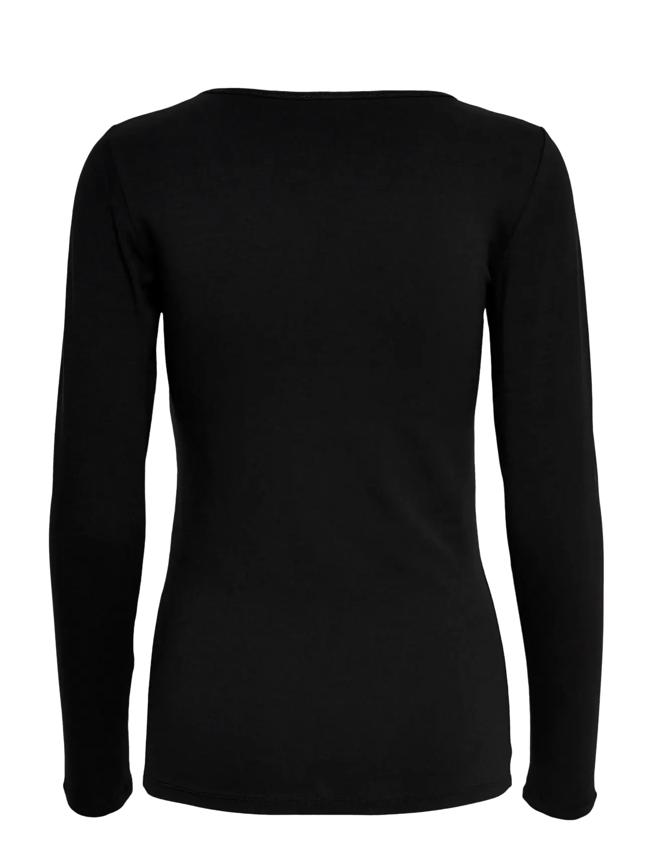 ONLY - ONLLIVE LOVE L/S ONECK TOP NOOS JRS - langærmede toppe - black - 2