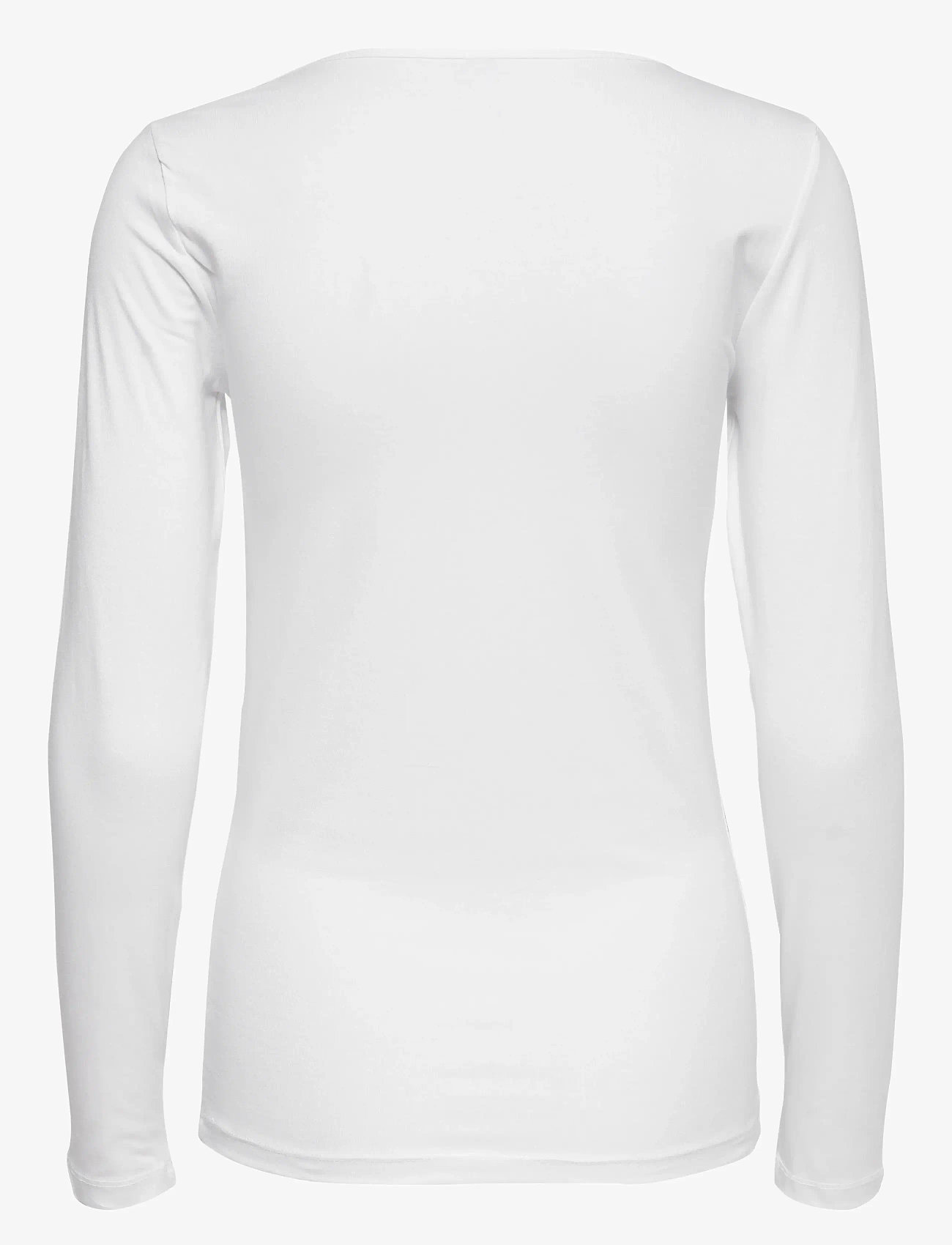 ONLY - ONLLIVE LOVE L/S ONECK TOP NOOS JRS - långärmade toppar - white - 2