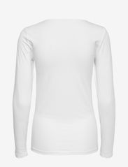 ONLY - ONLLIVE LOVE L/S ONECK TOP NOOS JRS - t-shirts met lange mouwen - white - 2