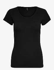 ONLY - ONLLIVE LOVE S/S ONECK TOP NOOS JRS - t-paidat - black - 0
