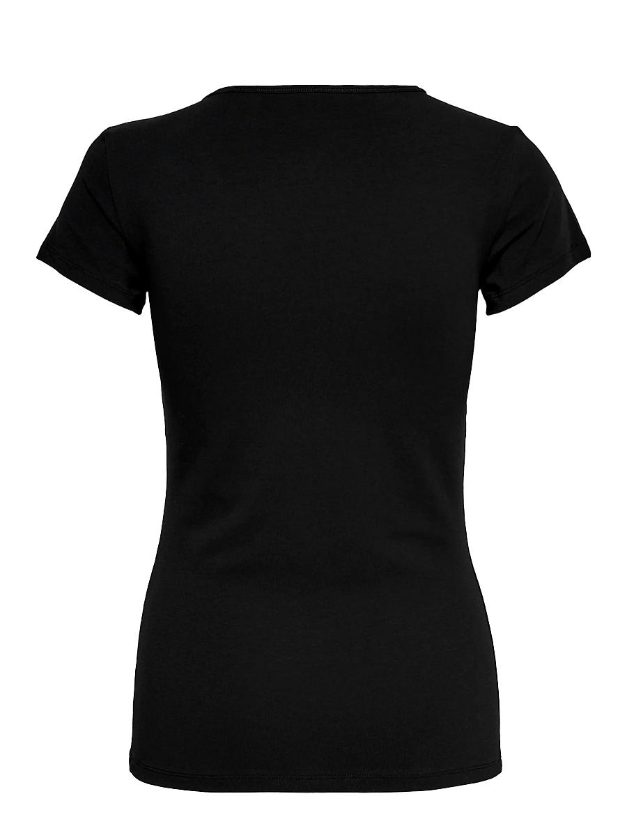 ONLY - ONLLIVE LOVE S/S ONECK TOP NOOS JRS - t-särgid - black - 2