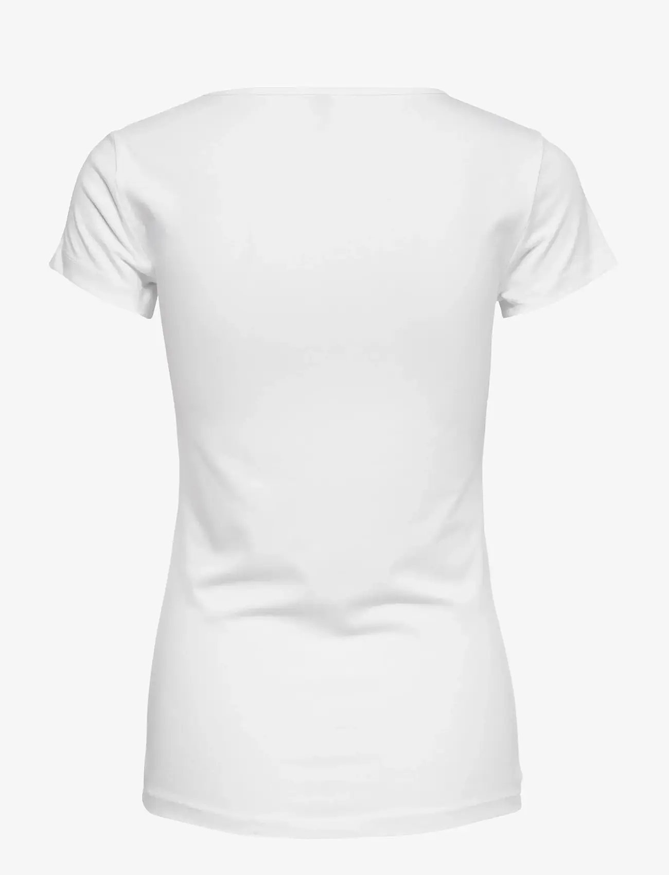 ONLY - ONLLIVE LOVE S/S ONECK TOP NOOS JRS - t-shirts - white - 2