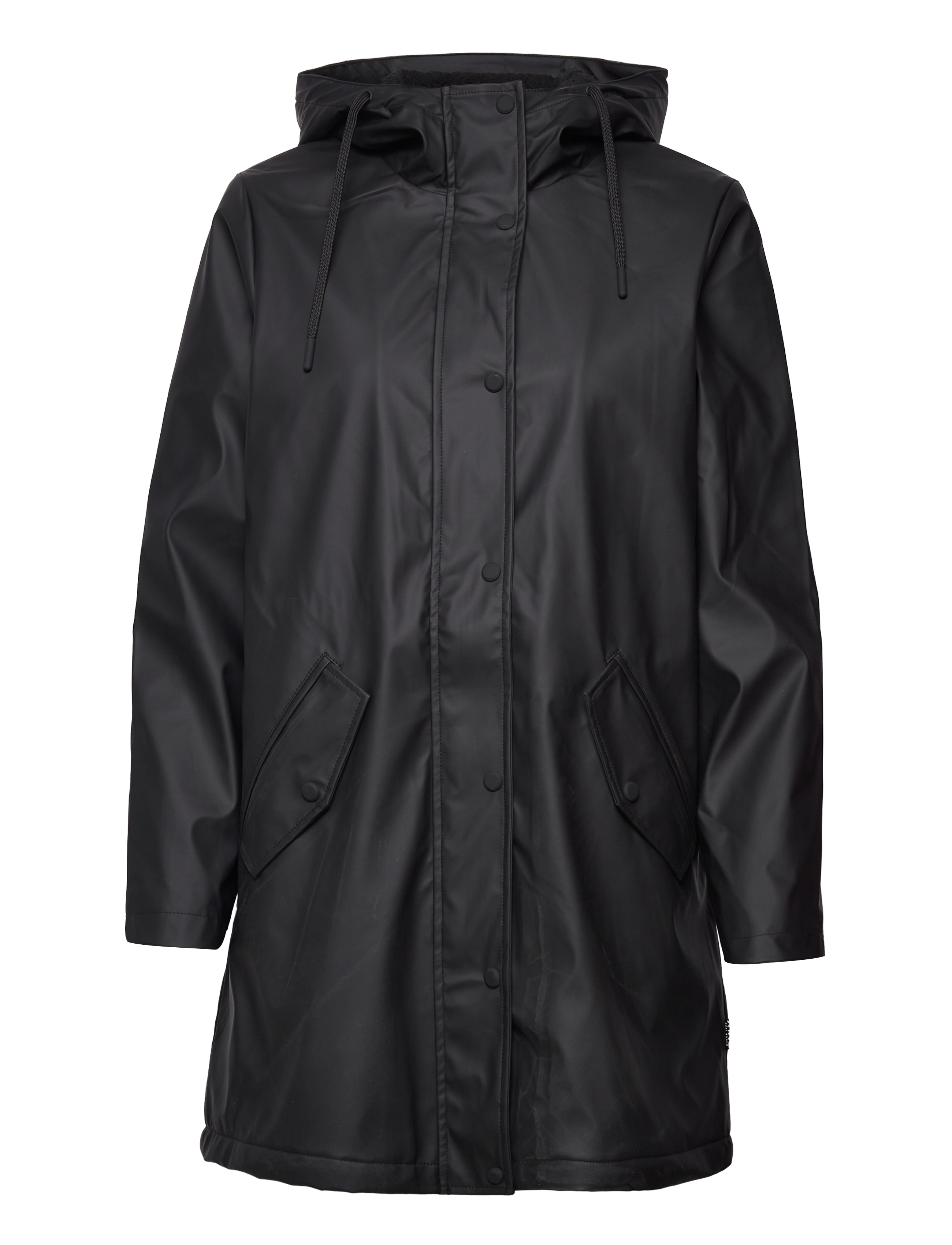 ONLY - ONLSALLY RAINCOAT OTW NOOS - regnjackor - black - 1