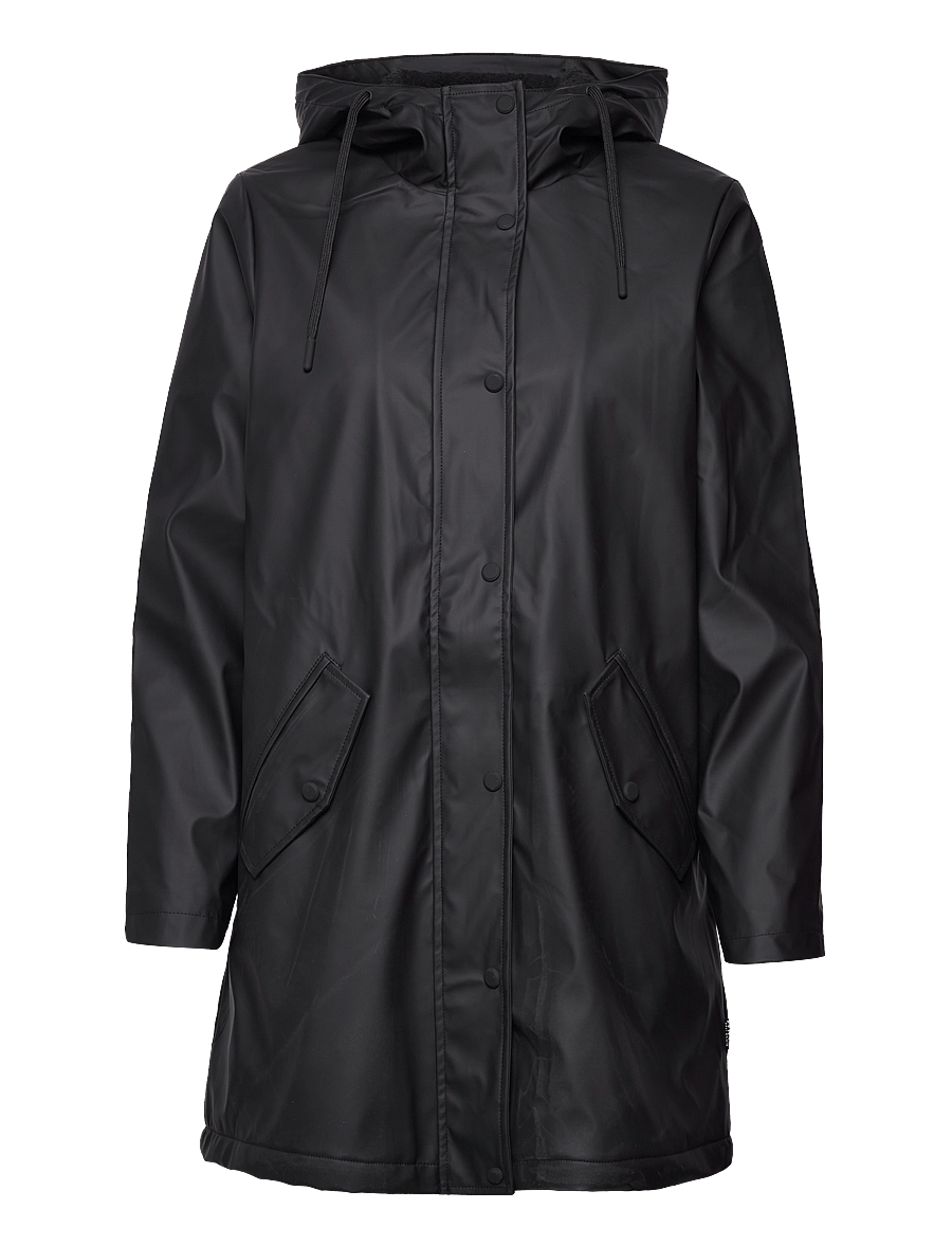 ONLY - ONLSALLY PADDED RAINCOAT OTW NOOS - regnjackor - black - 1