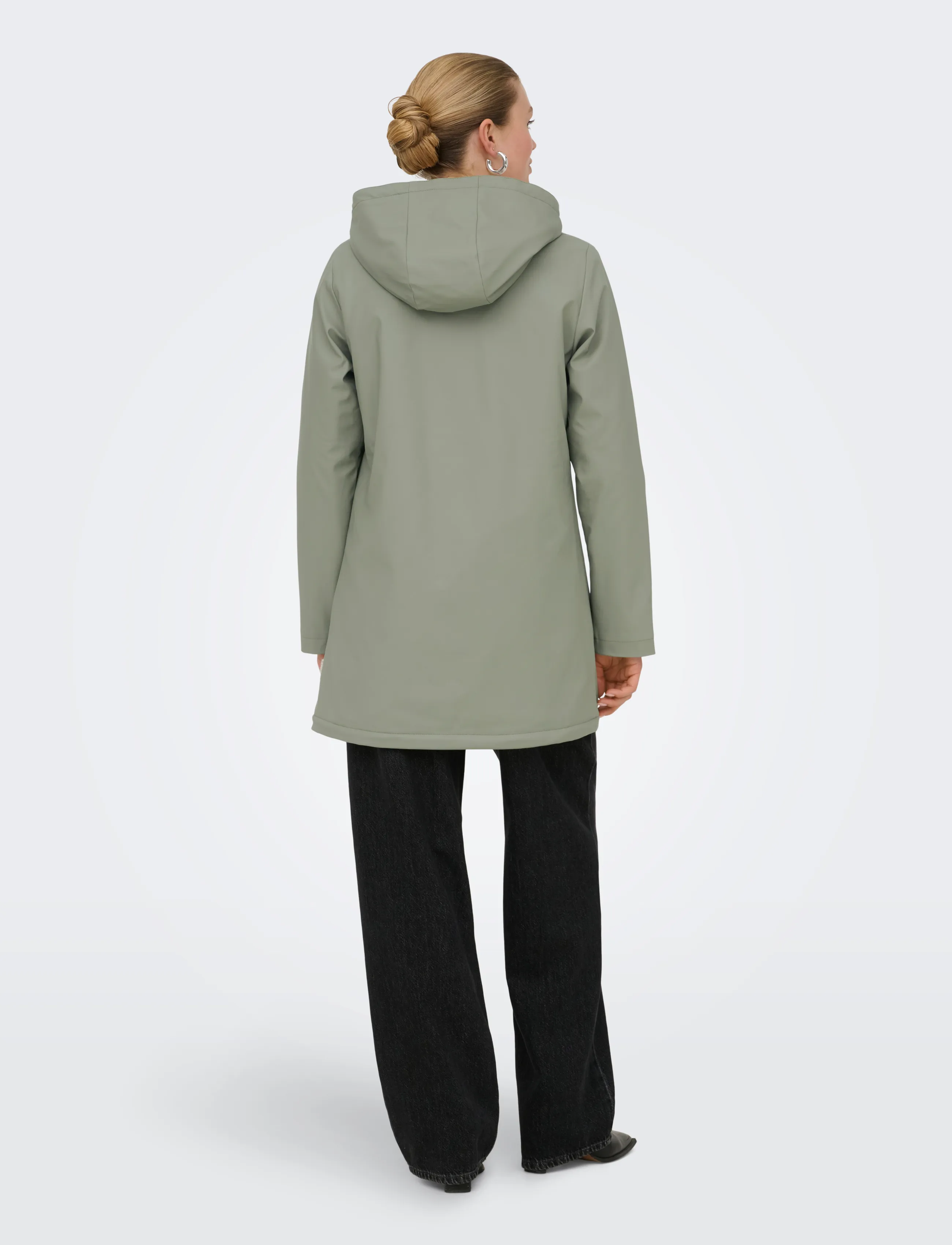 ONLY - ONLSALLY RAINCOAT OTW NOOS - regnjackor - vetiver - 3