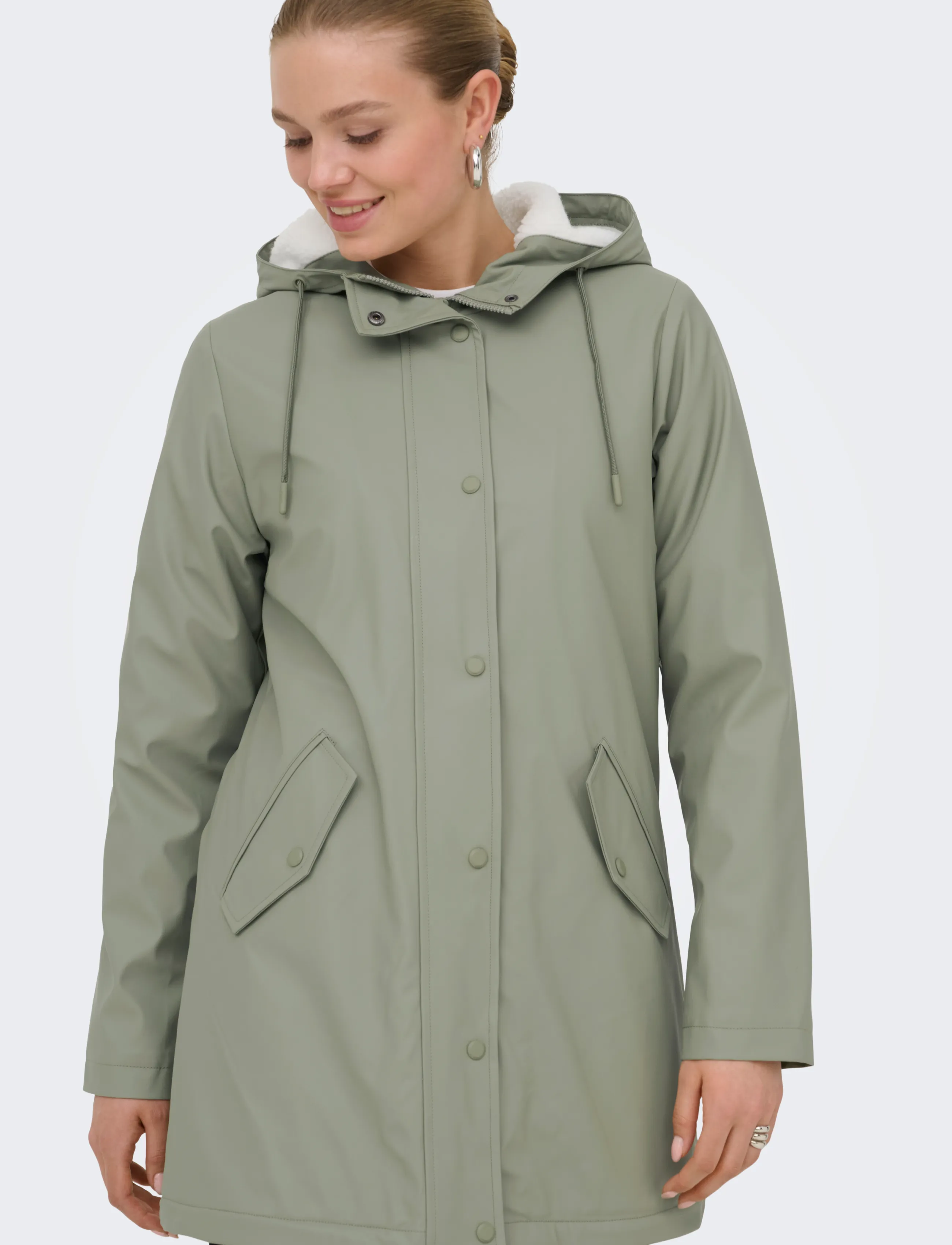 ONLY Onlsally Raincoat Otw Noos vinterjackor dam – bild 6