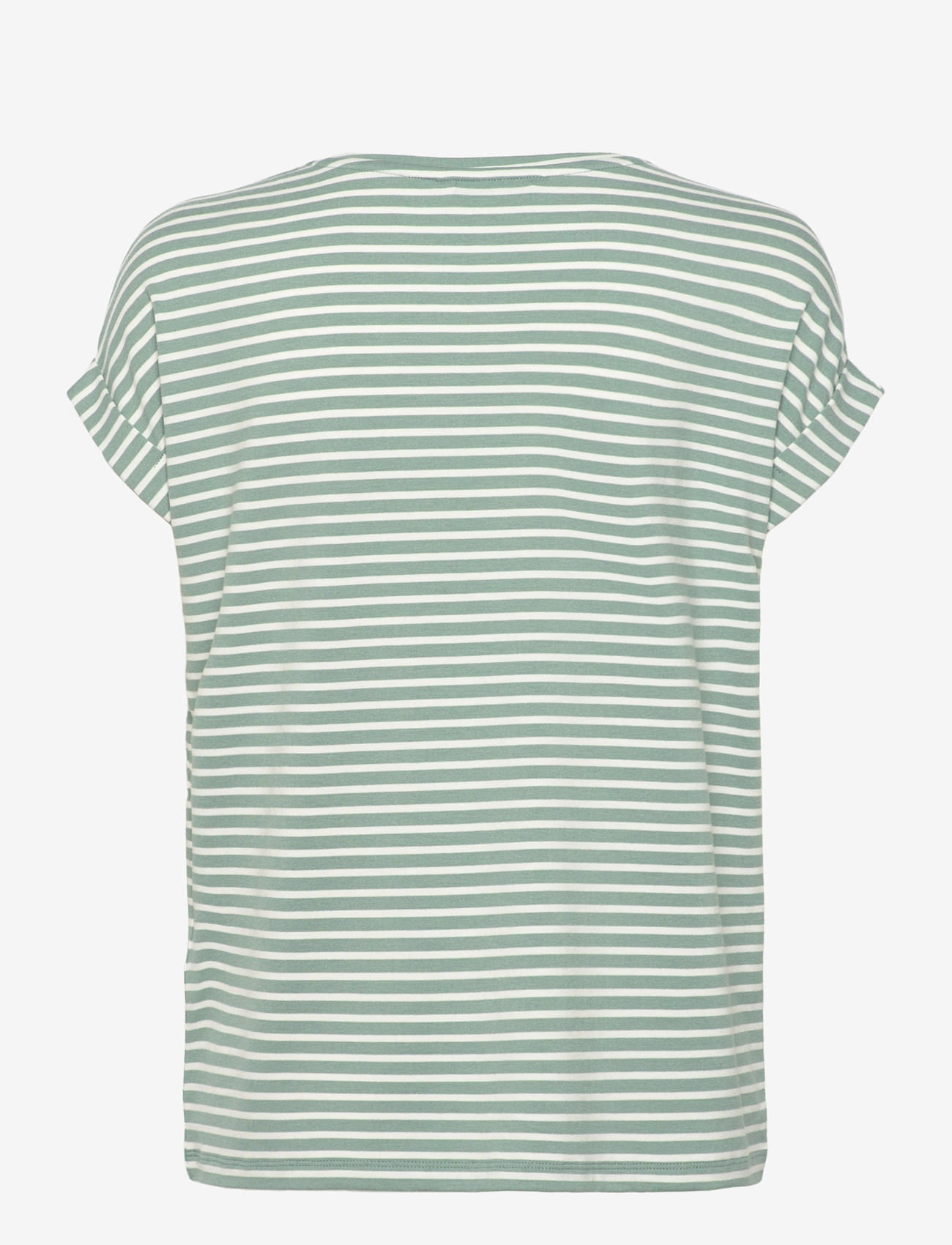 ONLY - ONLMOSTER STRIPE S/S O-NECK TOP JRS NOOS - t-shirts - jadeite - 2