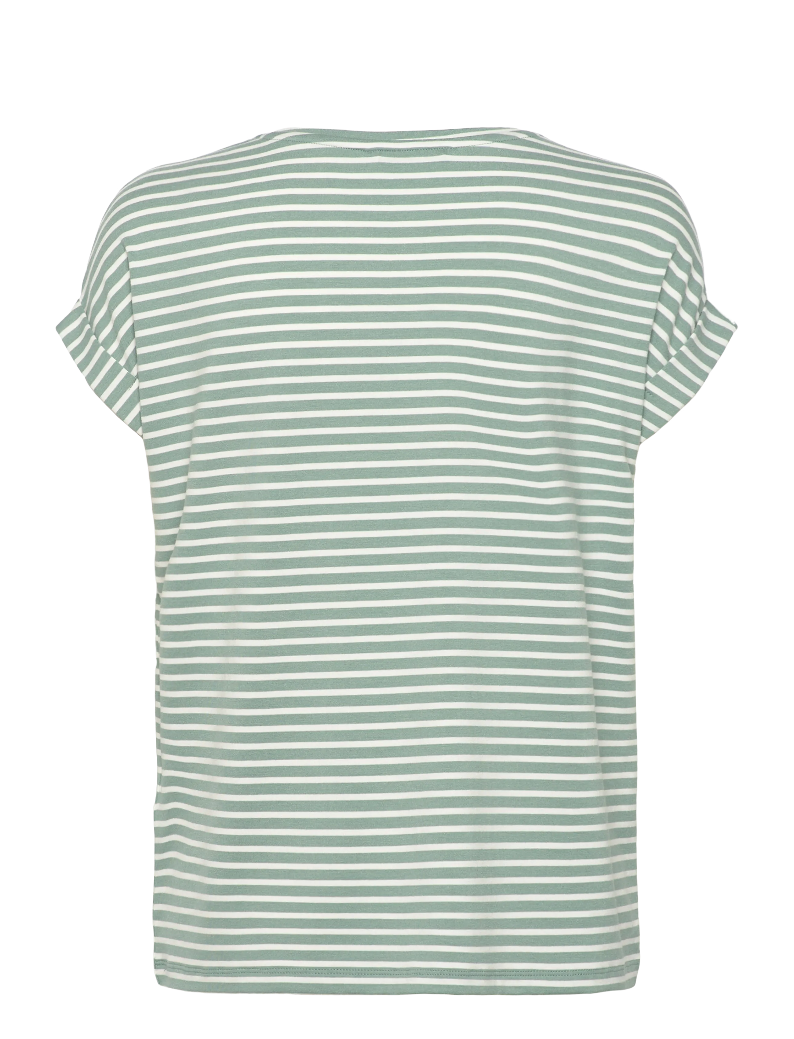 ONLY - ONLMOSTER STRIPE S/S O-NECK TOP JRS NOOS - t-särgid - jadeite - 2
