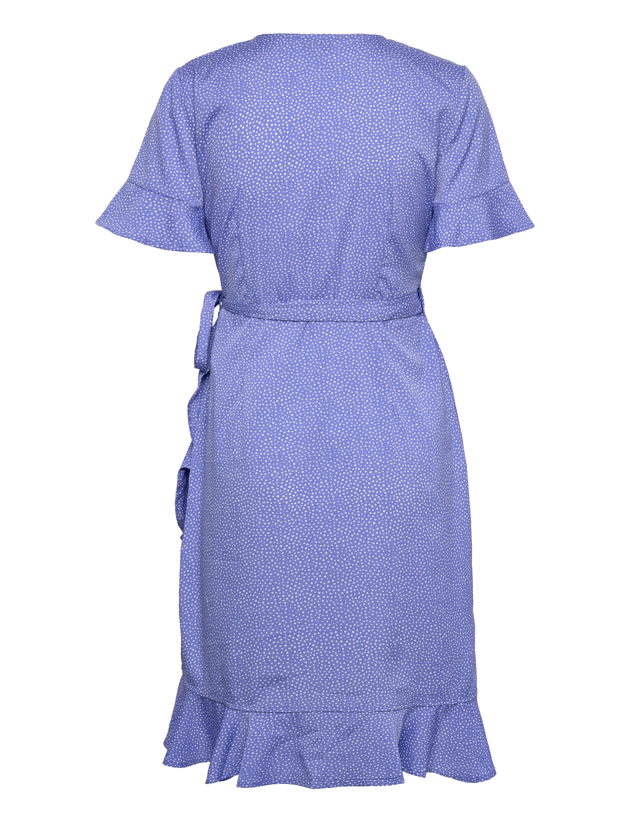 ONLY - ONLOLIVIA S/S WRAP DRESS WVN NOOS - laveste priser - blue bonnet - 2