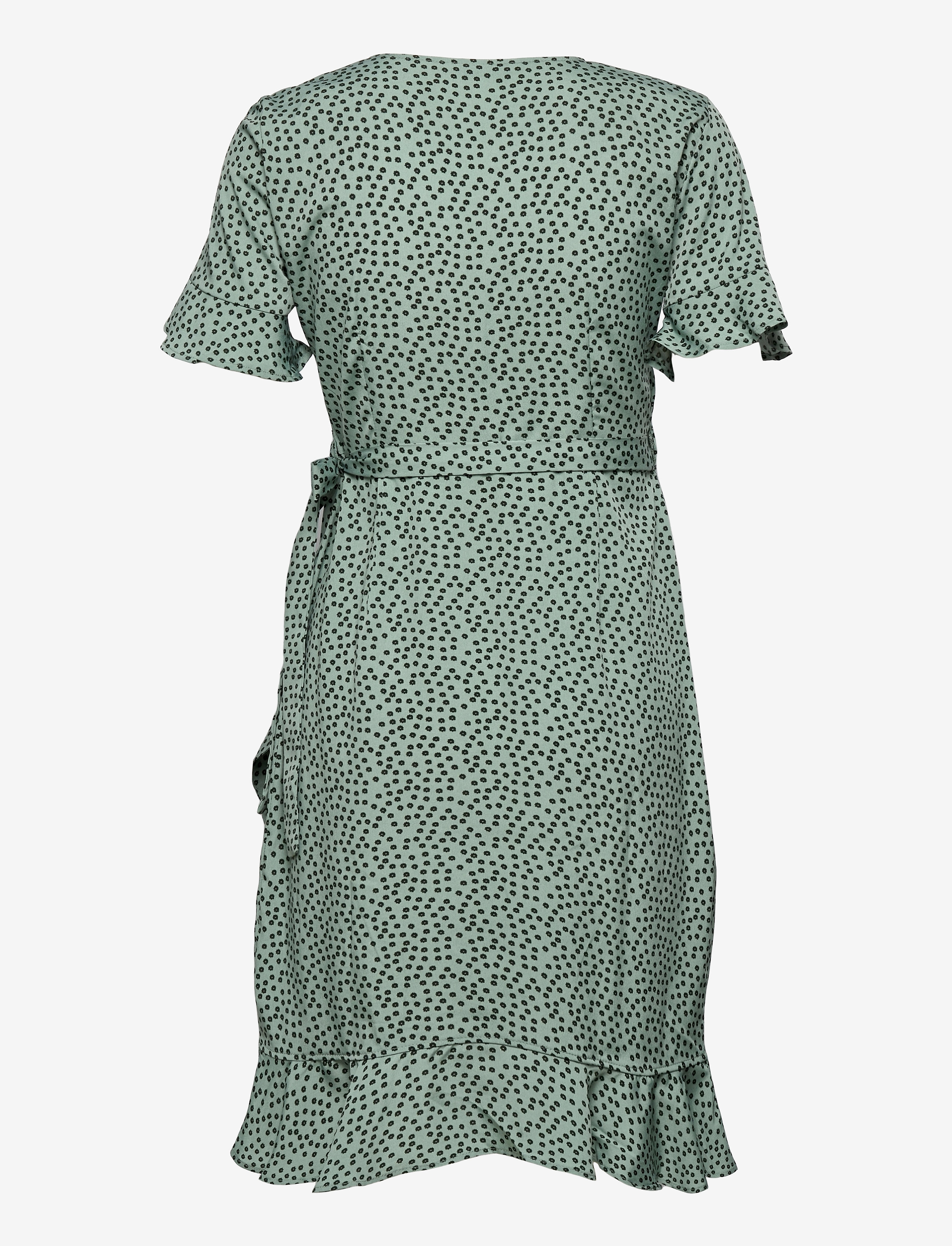 ONLY - ONLOLIVIA S/S WRAP DRESS WVN NOOS - die niedrigsten preise - chinois green - 2