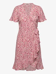 ONLY - ONLOLIVIA S/S WRAP DRESS WVN NOOS - wrap dresses - rose smoke - 0
